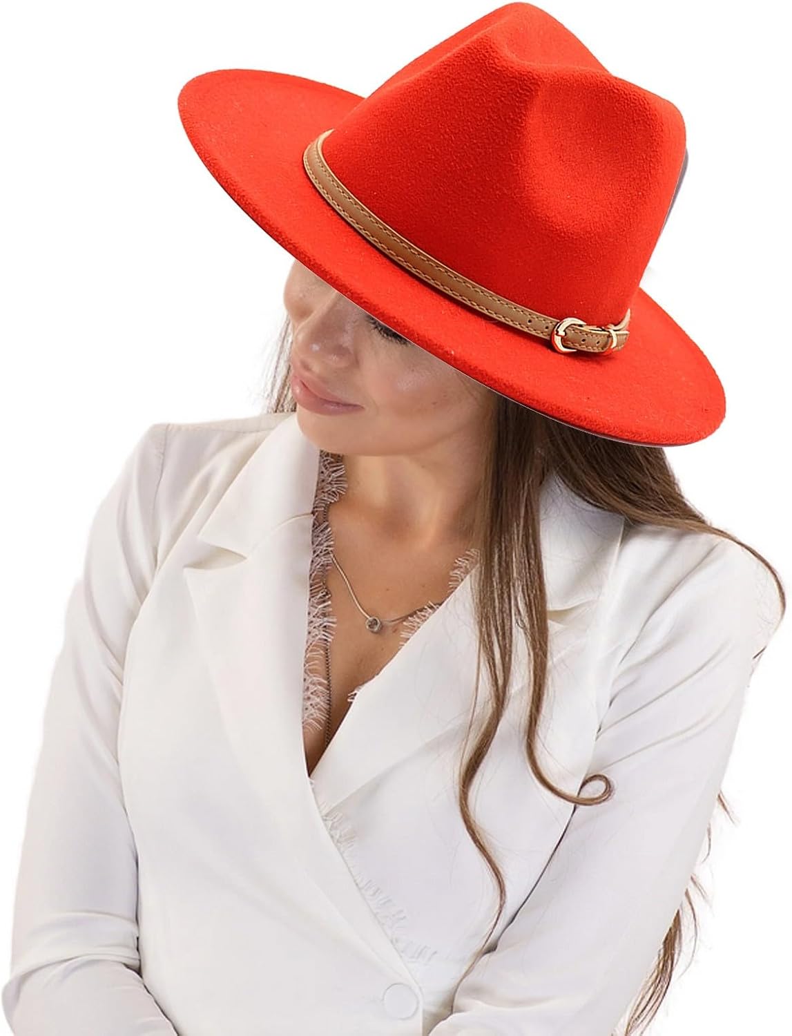 Classic Black Fedora Hat for Toddlers Girls