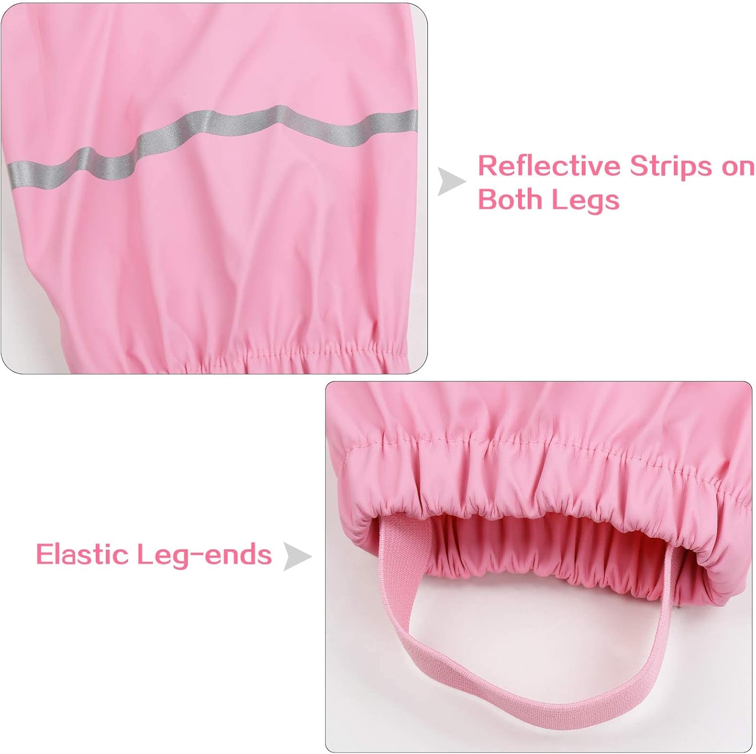 SSAWcasa - Waterproof Rain Pants for Kids