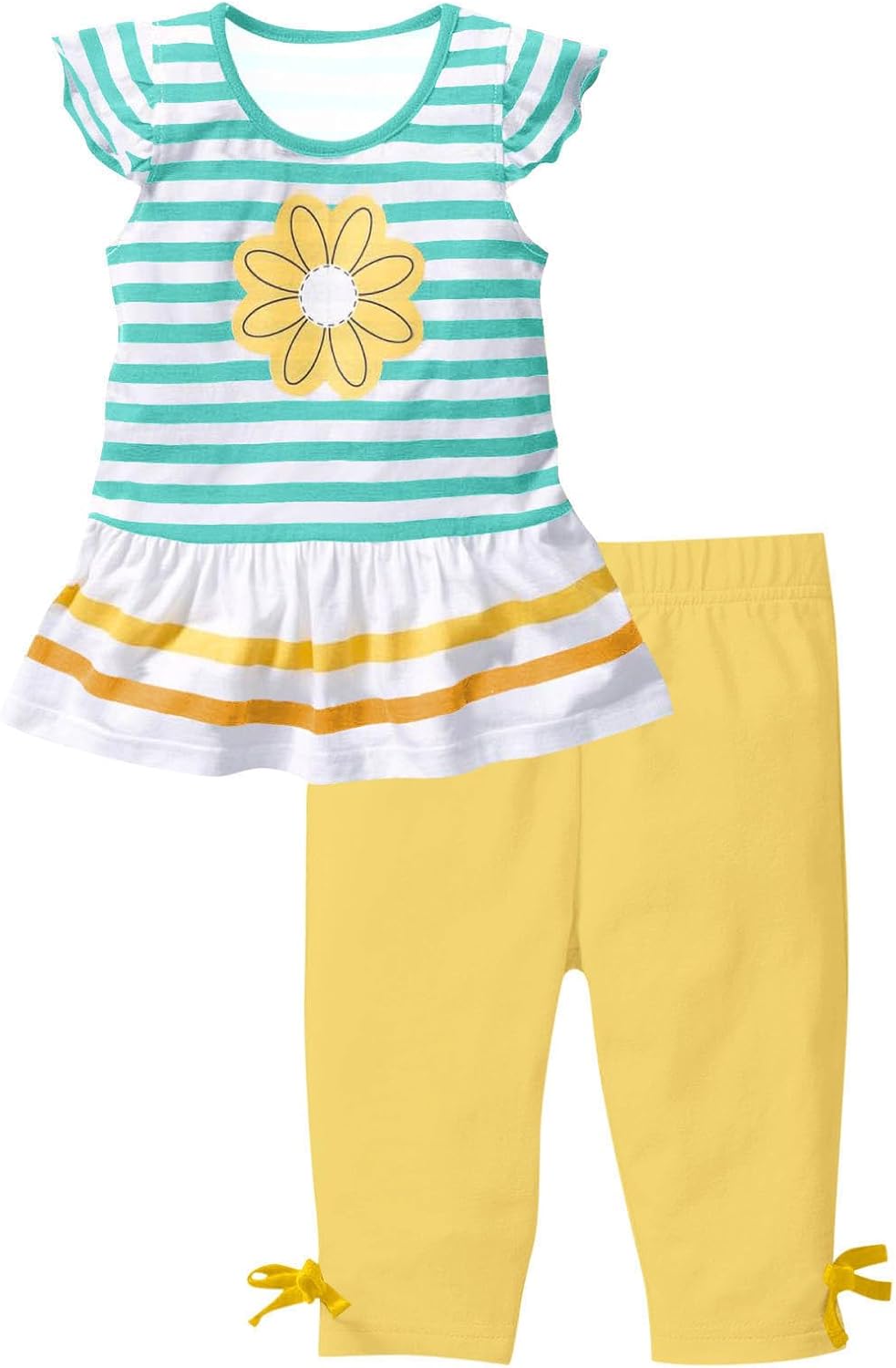 Girls 1-10 Summer Outfits - Cute Striped Set
