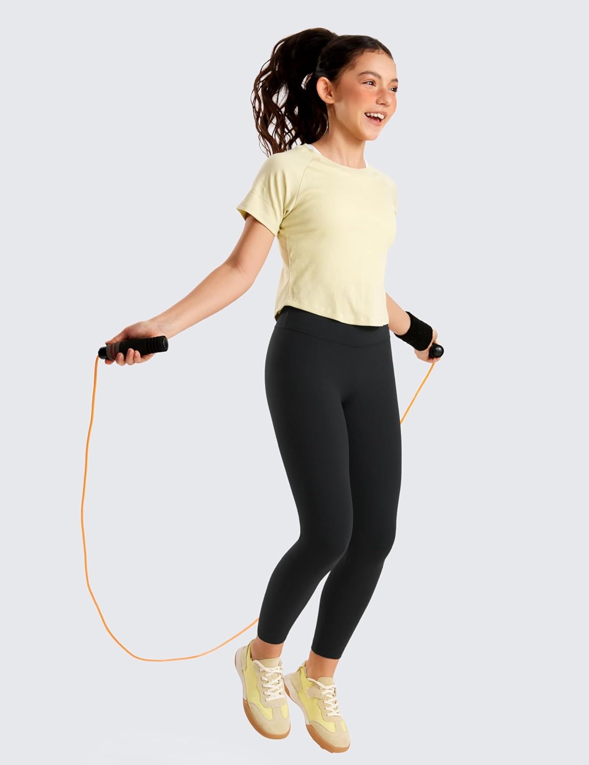 Crz Yoga Girls Butterluxe Crossover Leggings