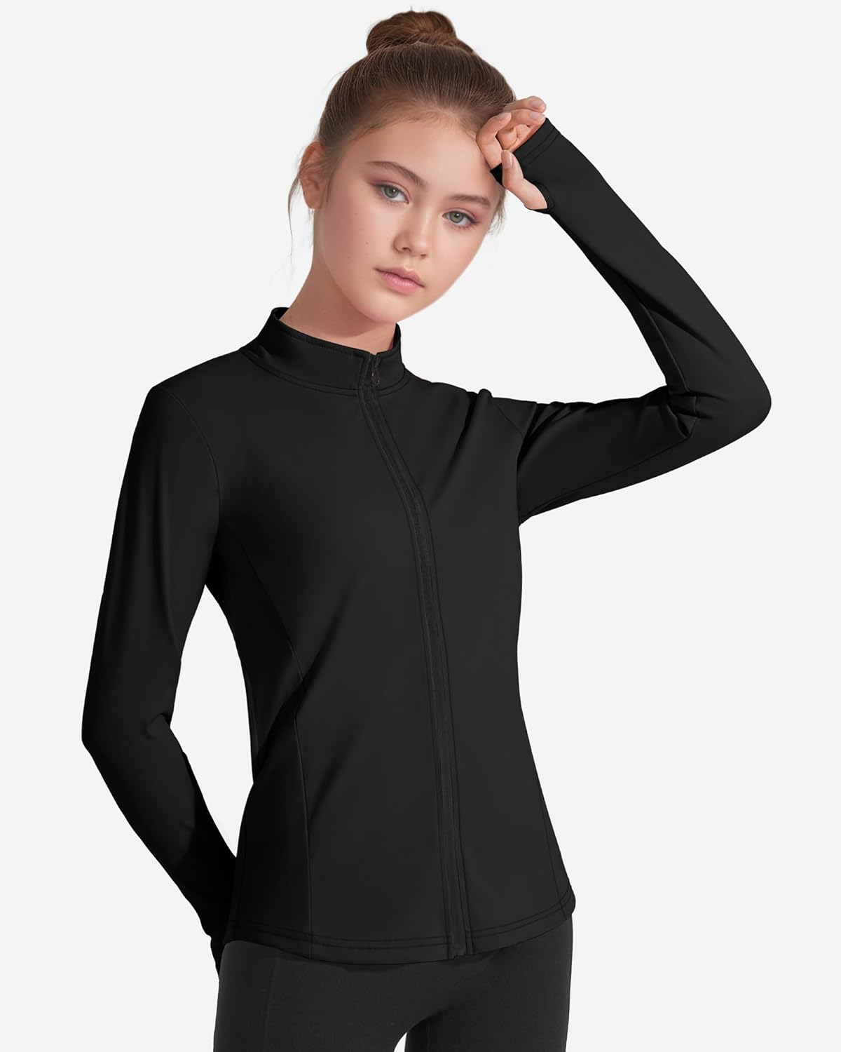 JOCMIC Girls Zip Up Jacket