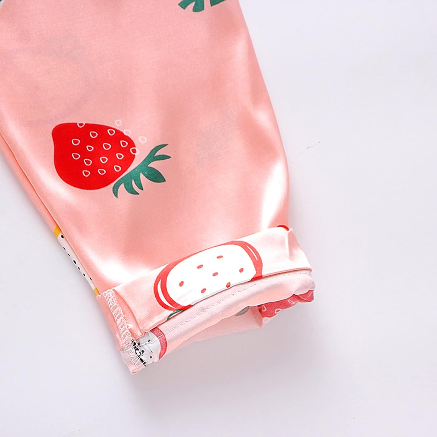 Strawberry Pajama Set for Toddler Girls and Boys