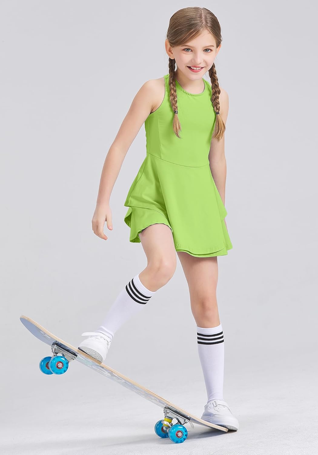Handrog Kids Girls Tennis Golf Dress Outfit