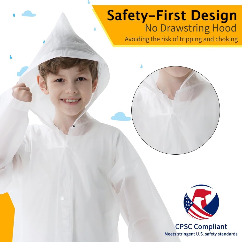 Opret 2-Pack Rain jackets for Kids