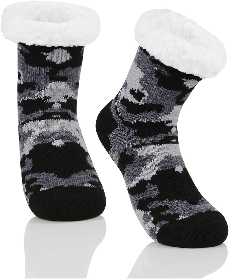 Century Star Girls Slipper Socks with Grippers for Kids