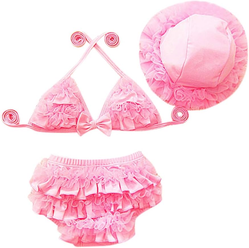 Floral swimsuit set for girls