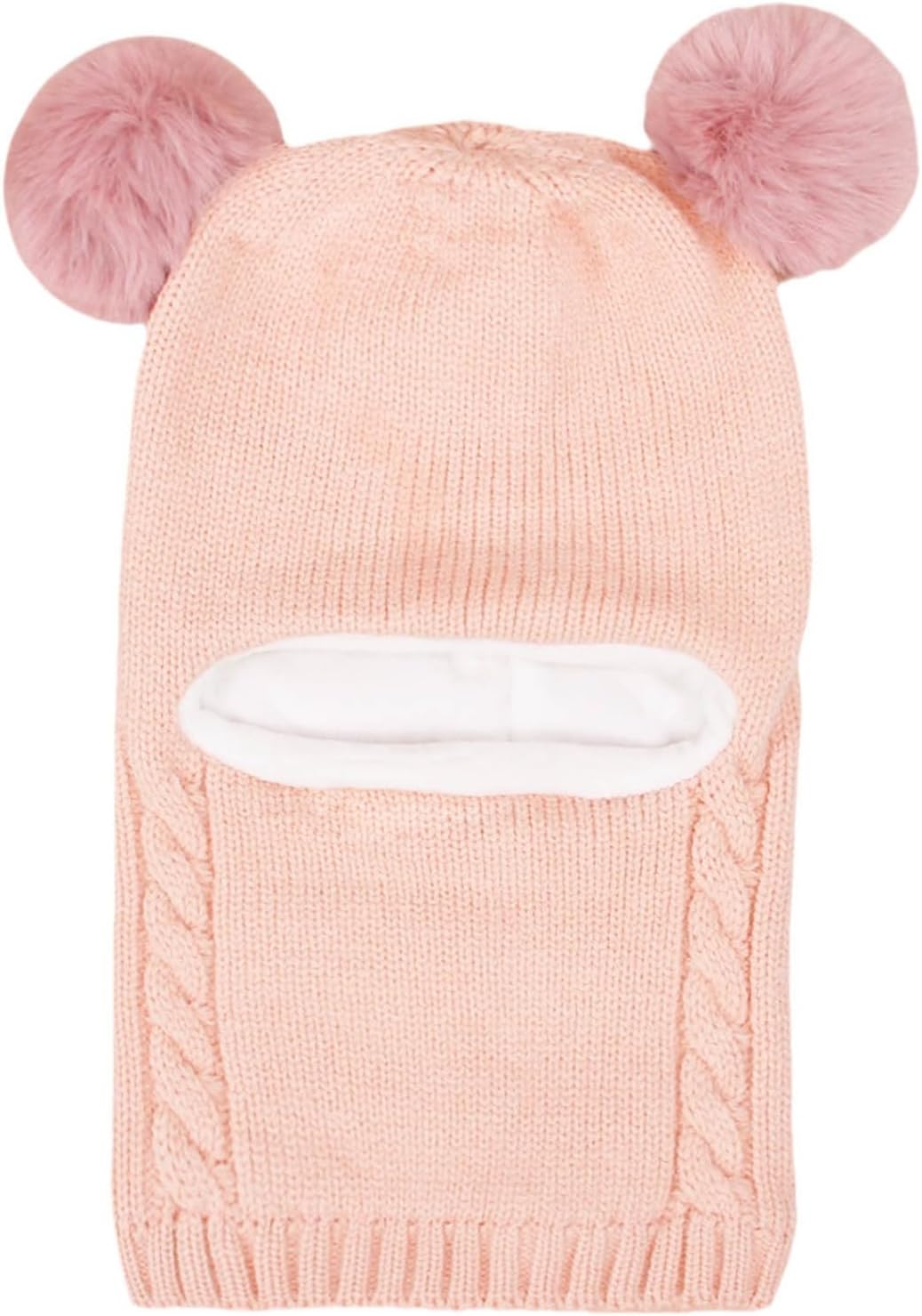 Baby Winter Warm Knitted Hat Scarf Set for Kids Boys Girls