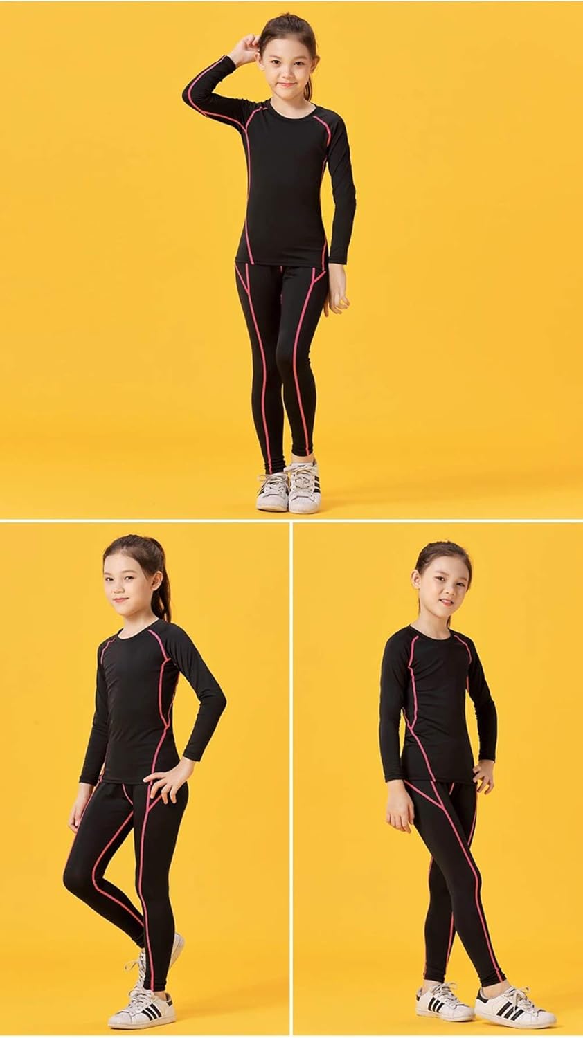 Lightweight Compression Set for Boys Girls