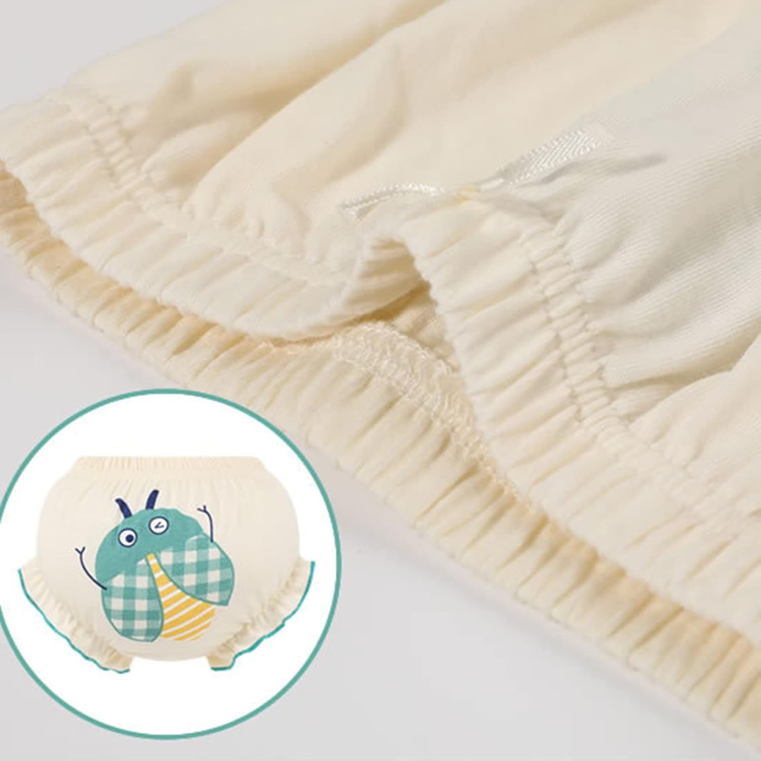 Yellow Soft Cotton Toddler Bloomers