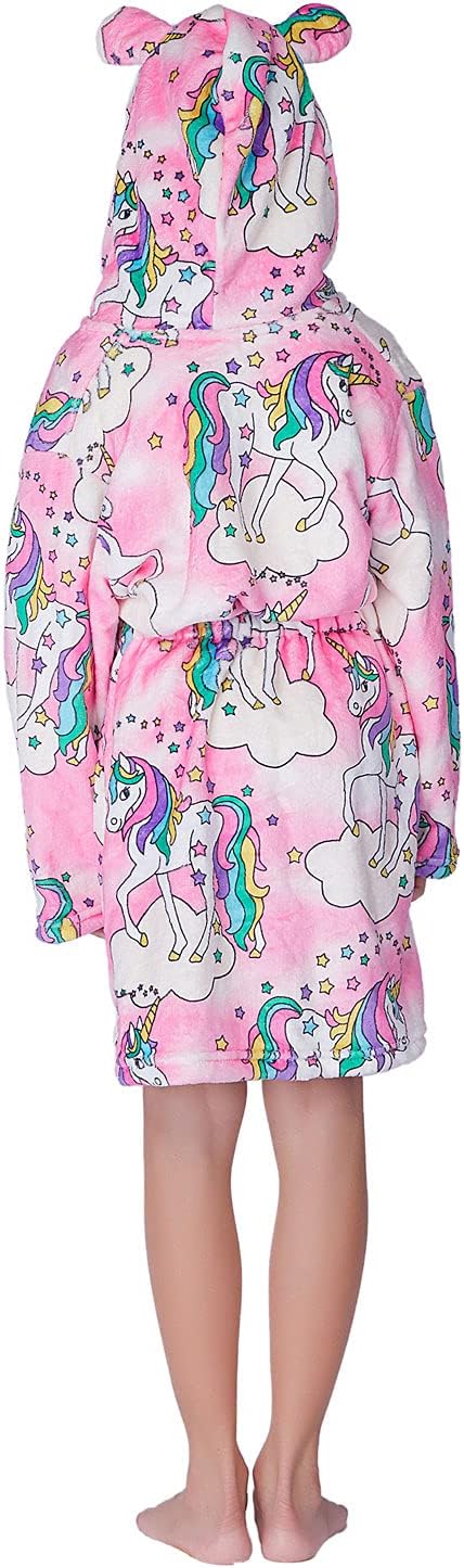 Soft Girl Bathrobe Hoodie for Girls and Boys