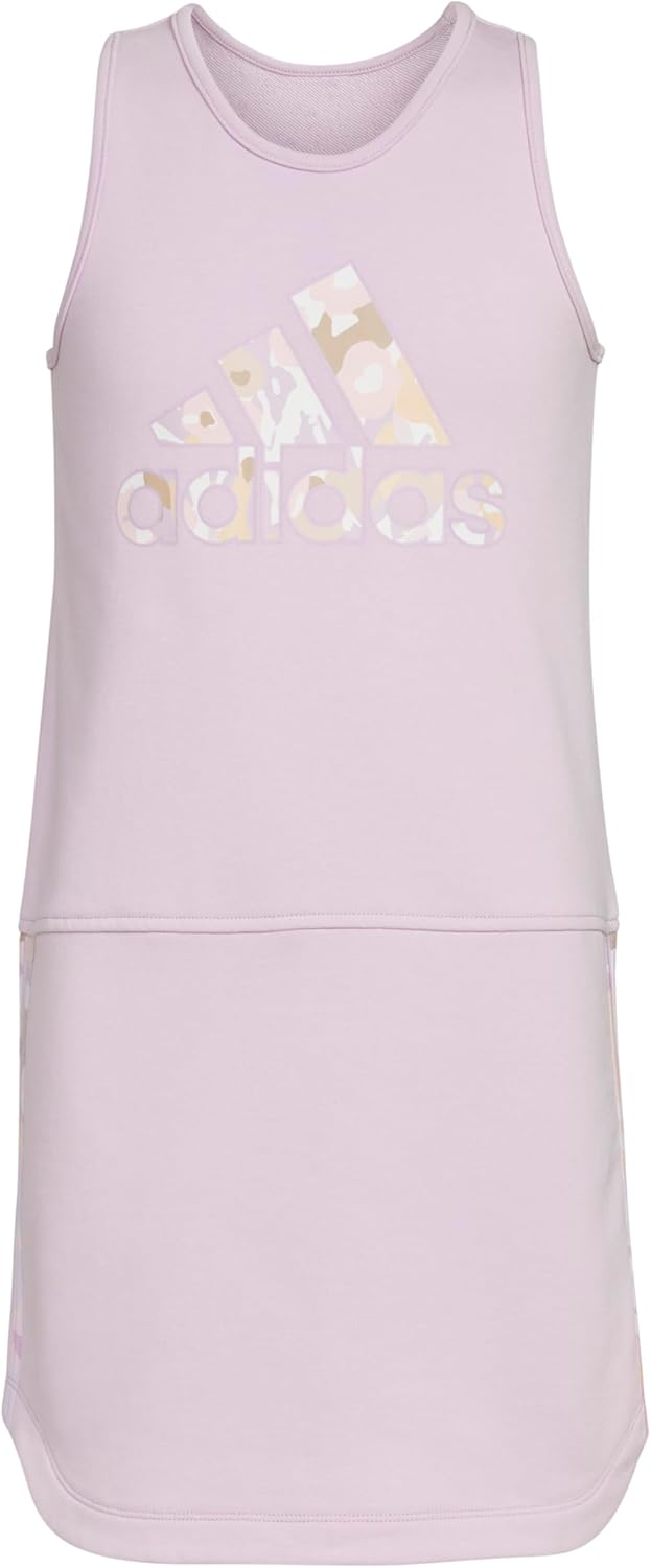 Adidas Girls Sporty Sleeveless Tank Dress