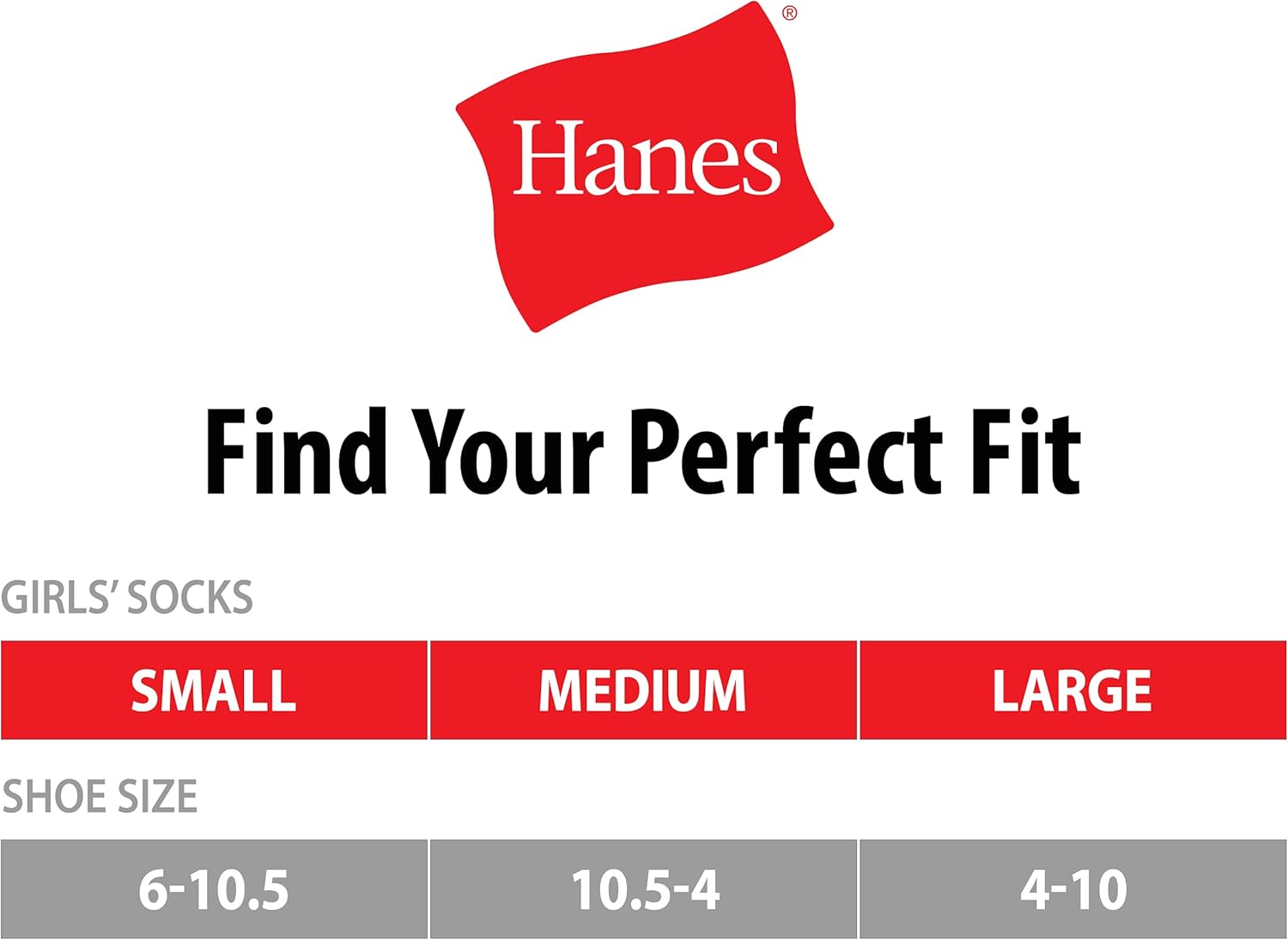 Hanes Girls No-Show Socks 20-Pair Super-Value
