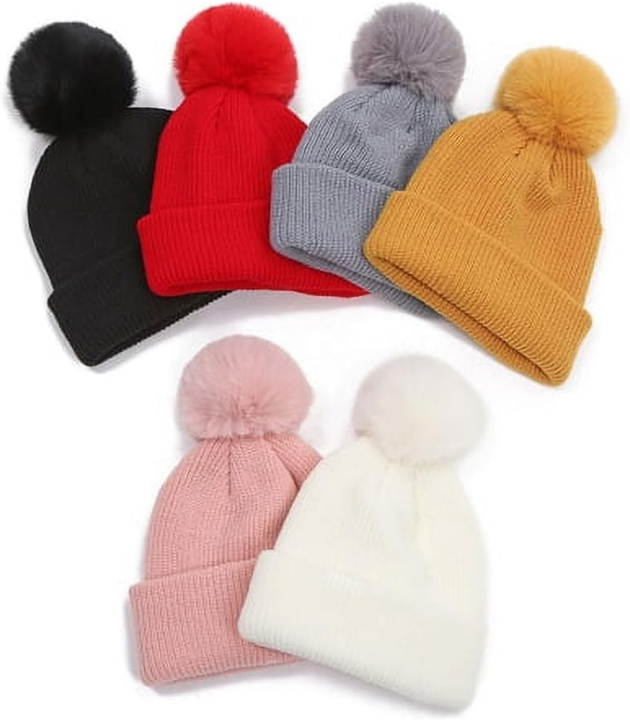 Cotton Infant Knitted Beanie Synthetic Windproof