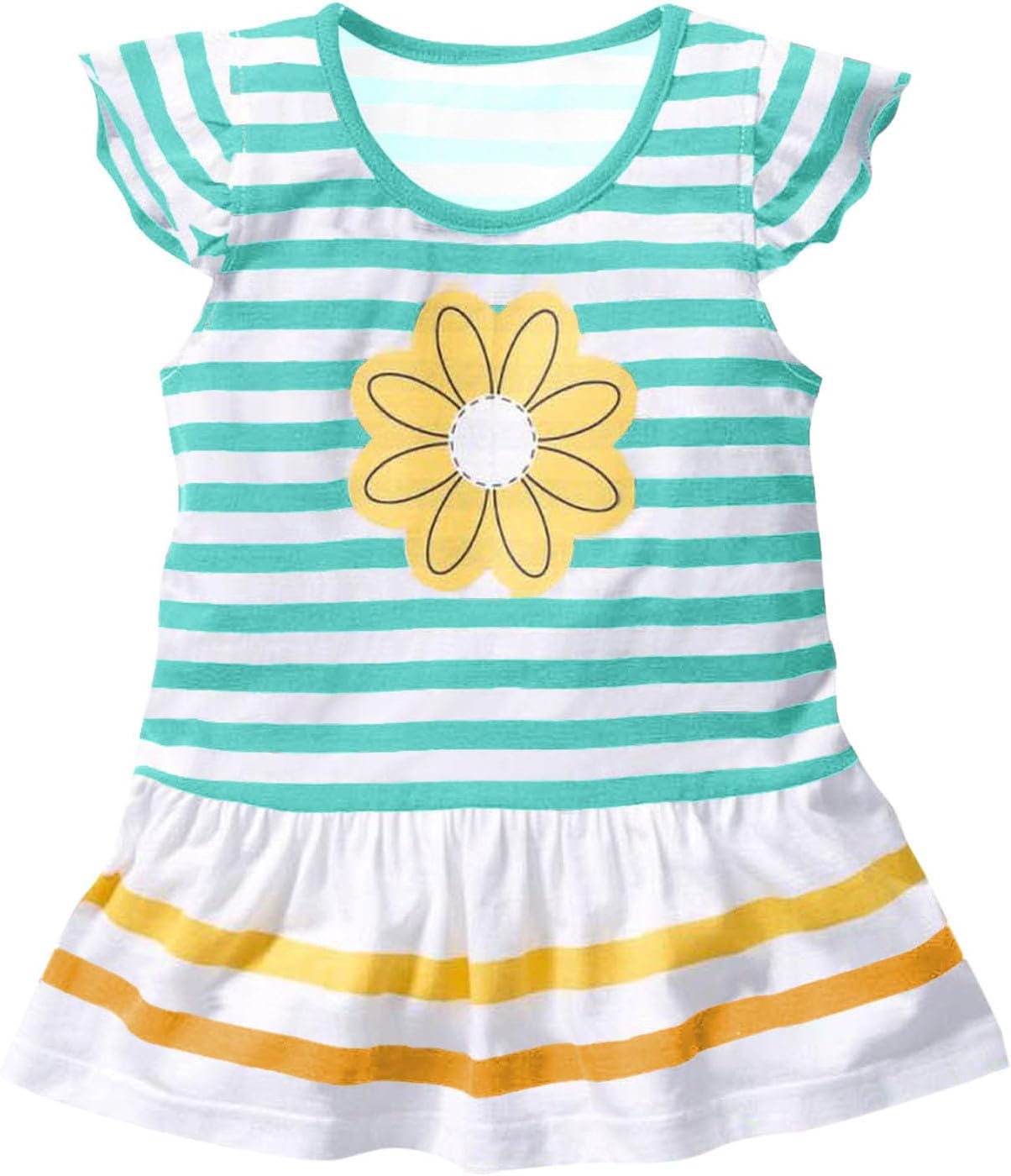 Girls 1-10 Summer Outfits - Cute Striped Set