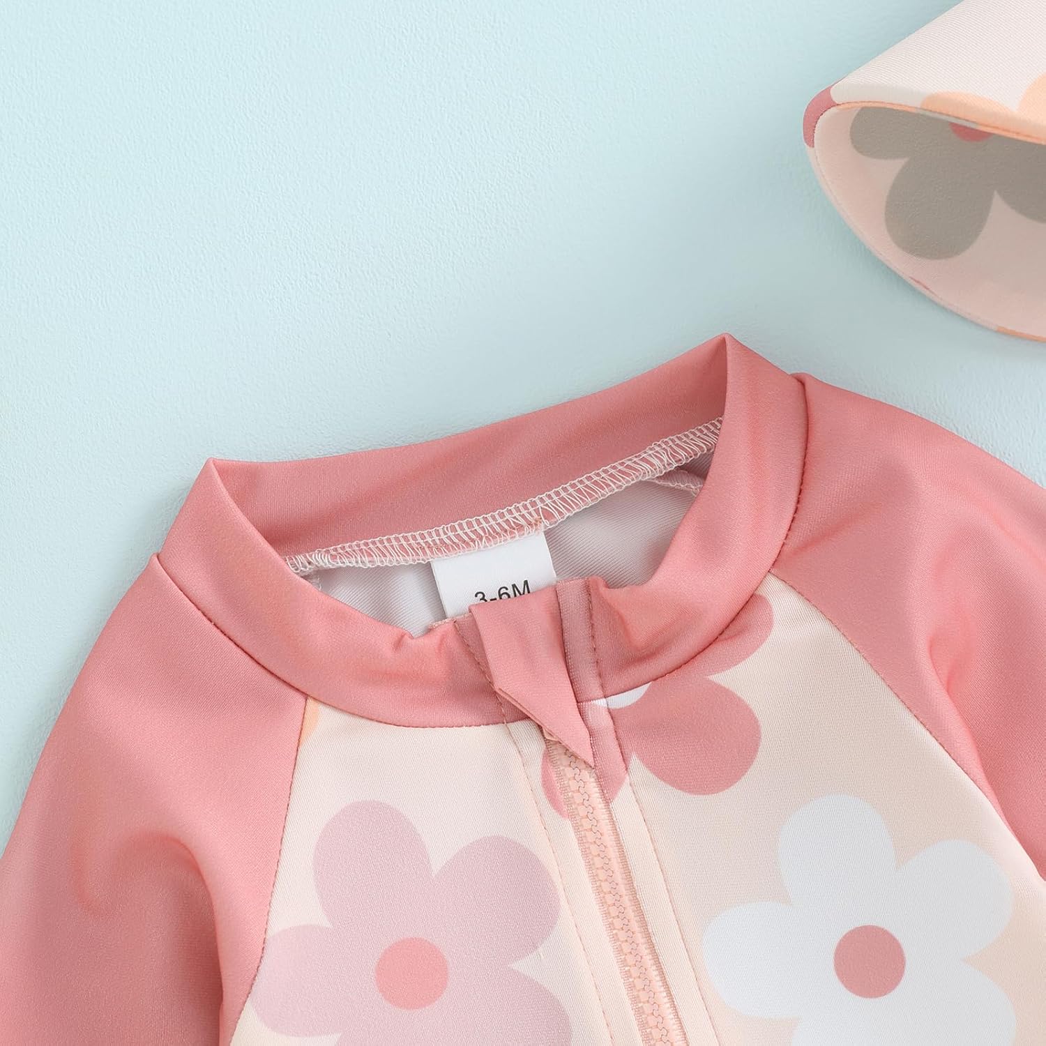 Bath Time Bijoux Toddler rash guard with zipper