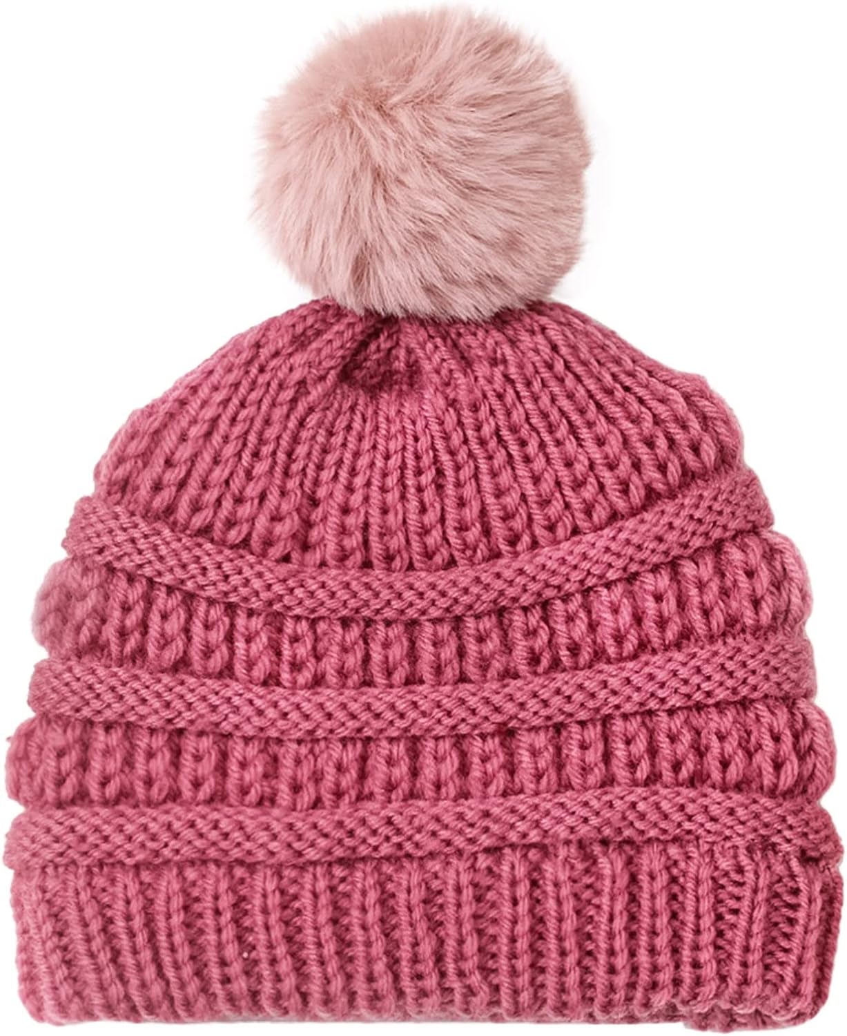 Soft Cotton POM POOM WINTER HAT for Babies toddlers