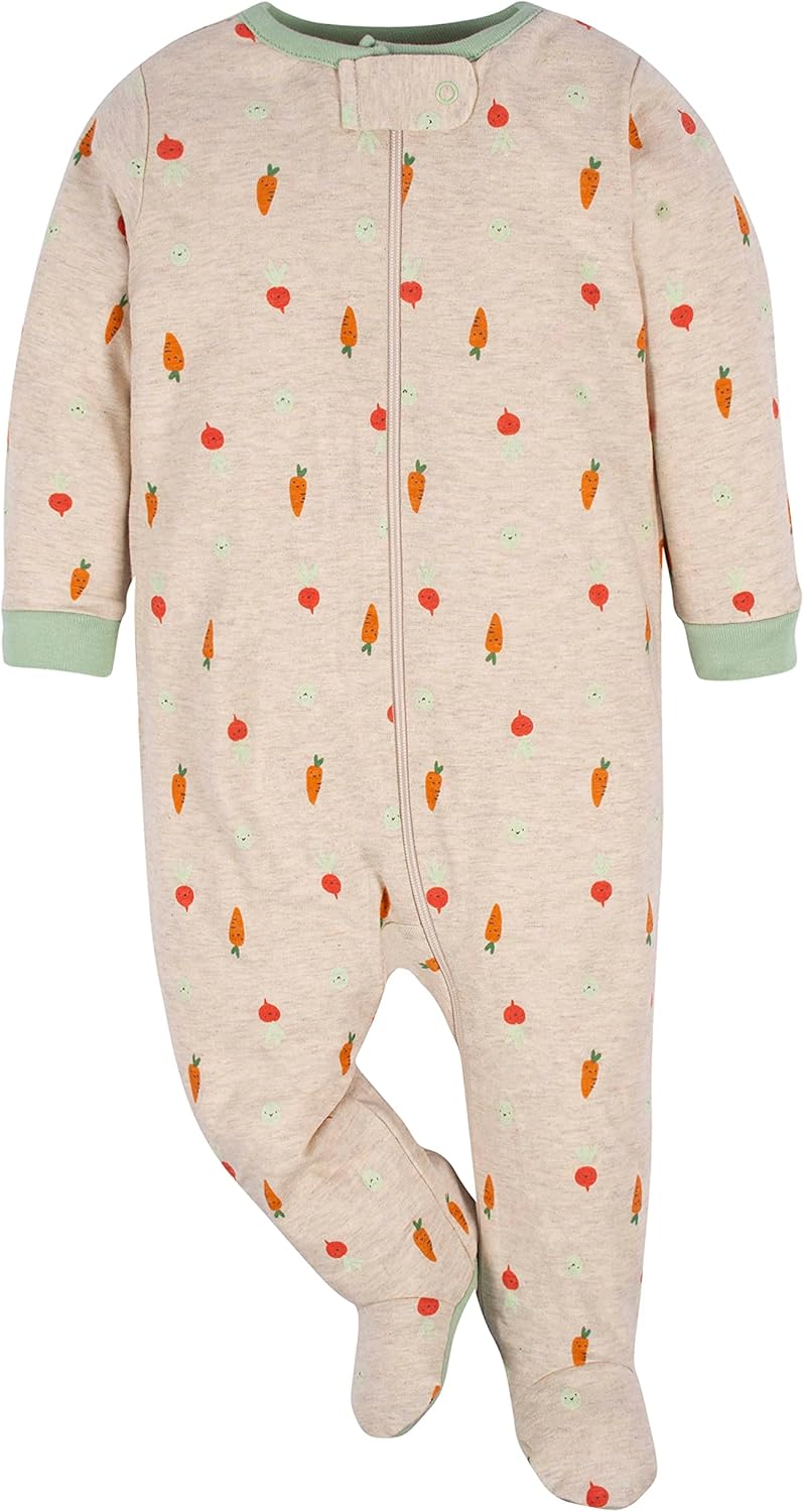 GERBER BABY BOYS 4PACK SLEEP N PLAY FOOTIE CLOTHING SHOES AND JEWelry