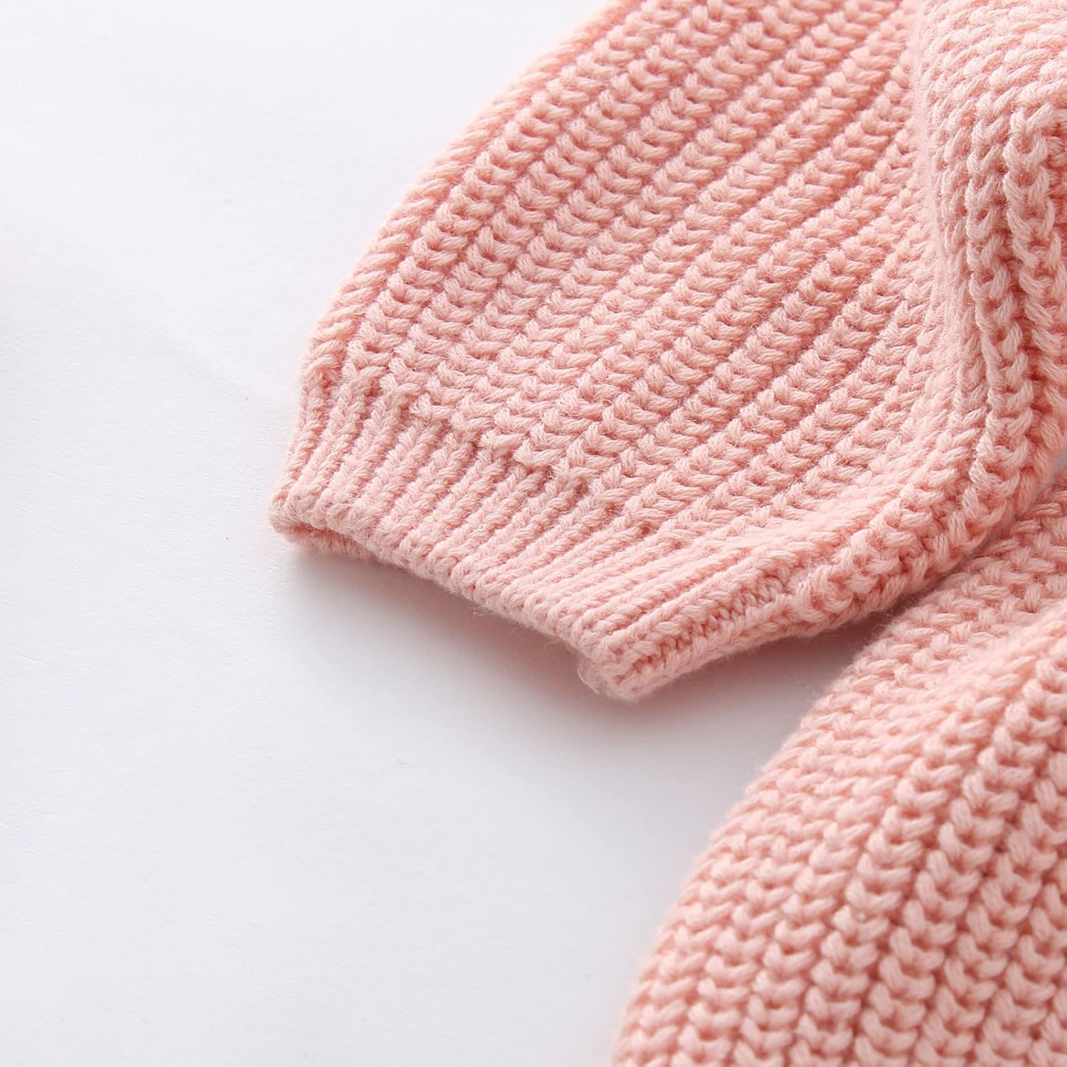Chunky Knit Crewneck Sweater for Toddler Baby