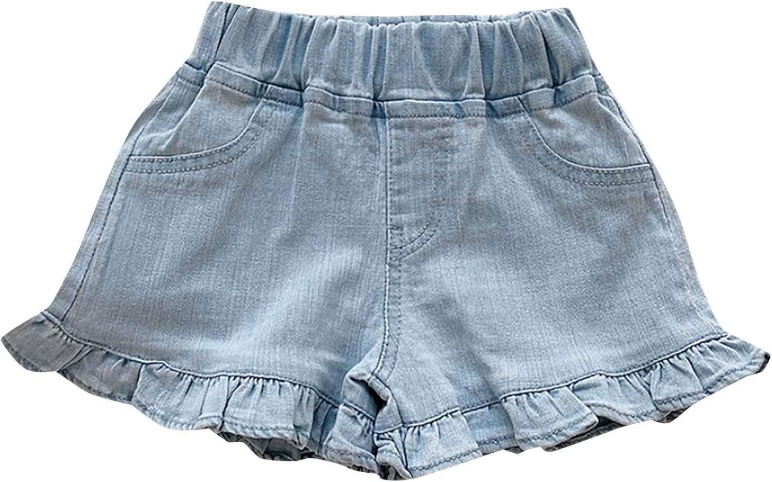Fireardy Toddler Boys Denim Elastic Waist Shorts