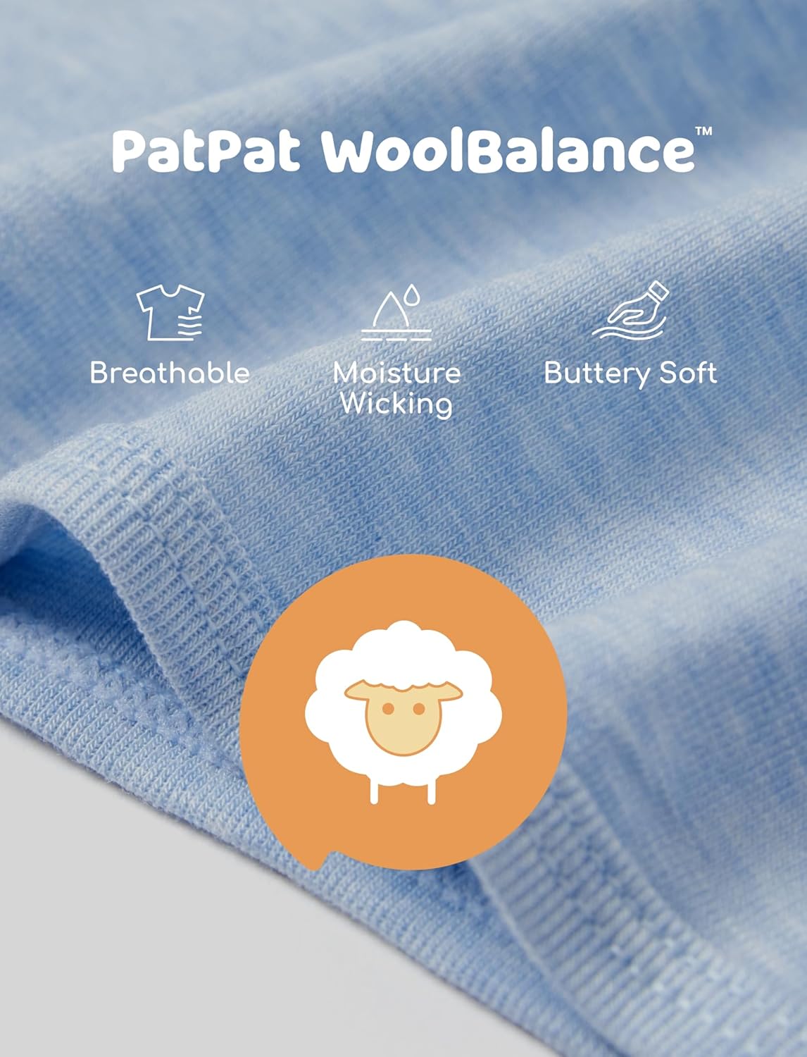 Perfect for Newborns - Cozy Gown with Built-in Pads