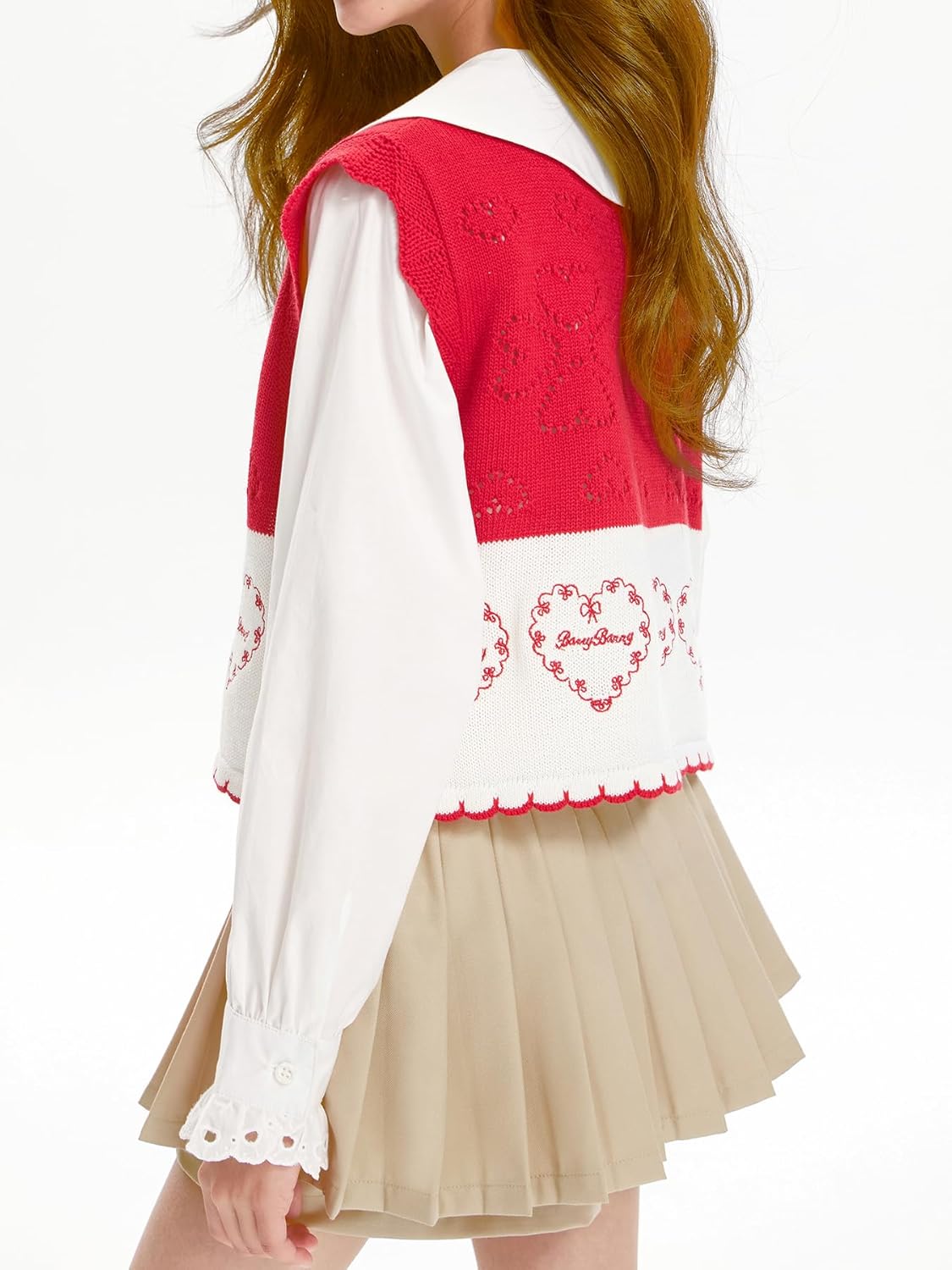 Adorable Flower Print Knit Perfect Layering Piece for Fashionable Outfits