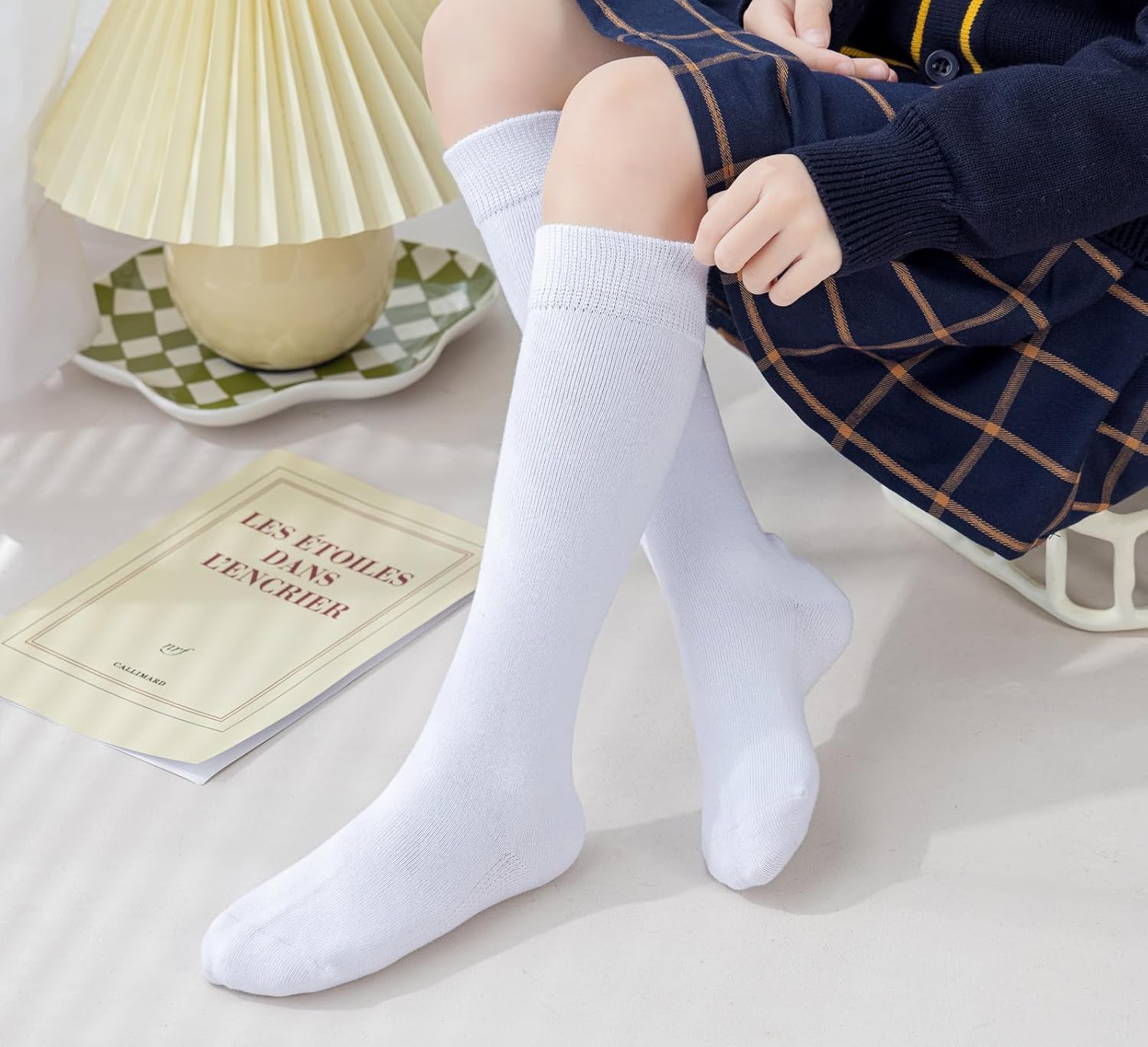 EPEIUS Girls Knee High Socks