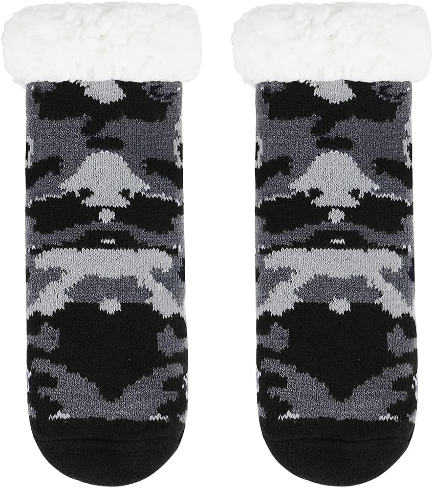 Century Star Girls Slipper Socks with Grippers for Kids