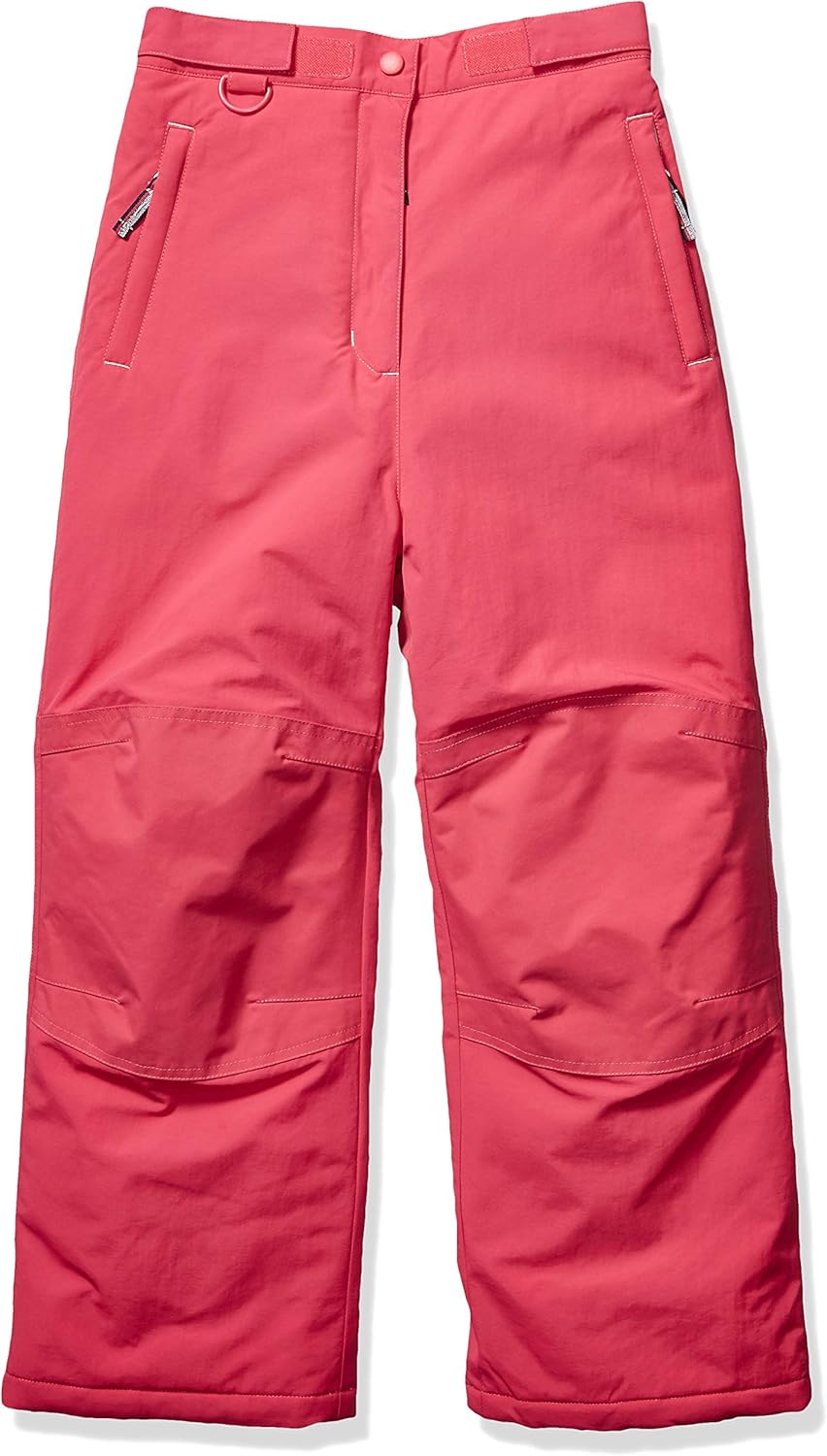 Premium Water-Resistant Ski Snow Pants for Girls and Toddlers