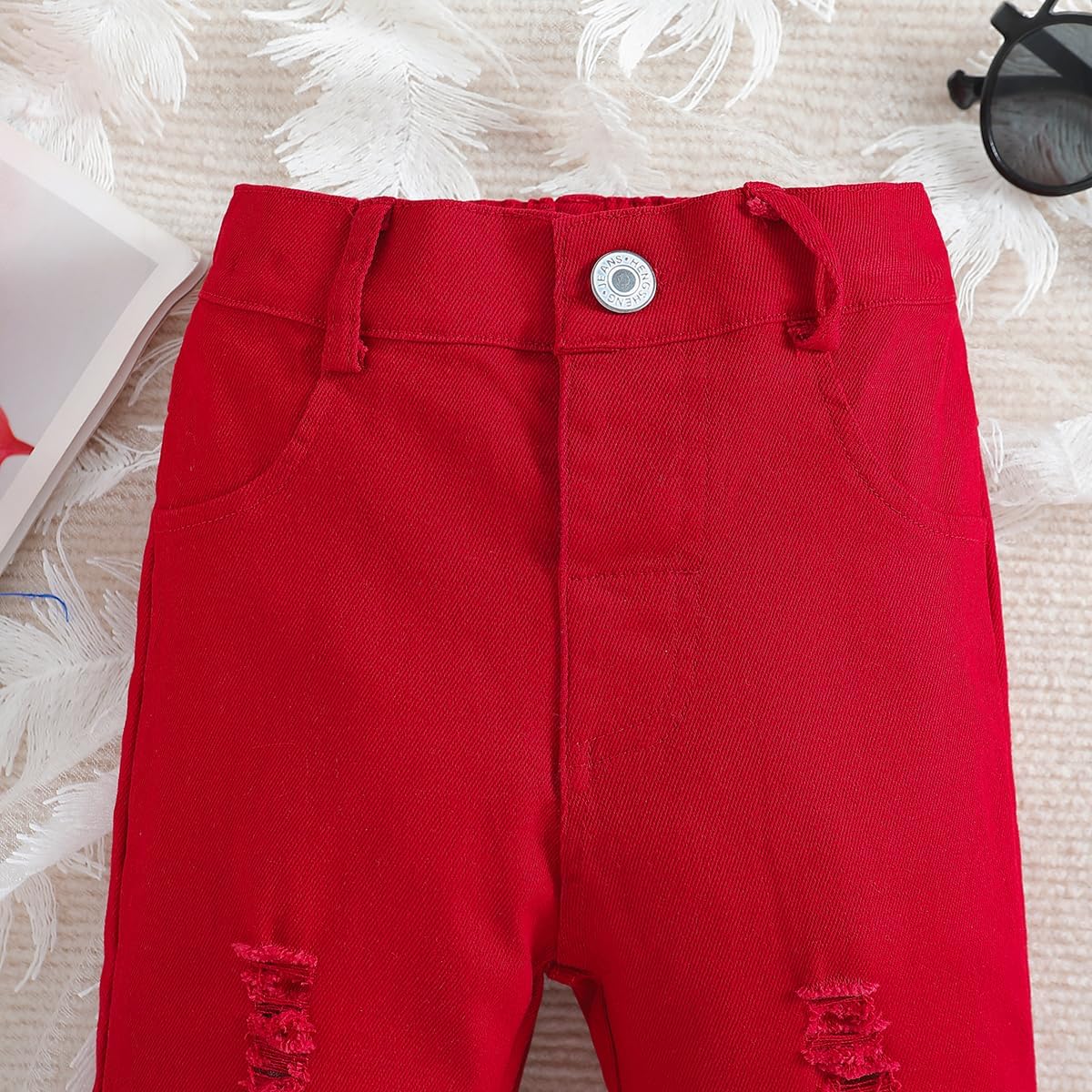 lightweight bell bottom flared Leggings for toddlers girls