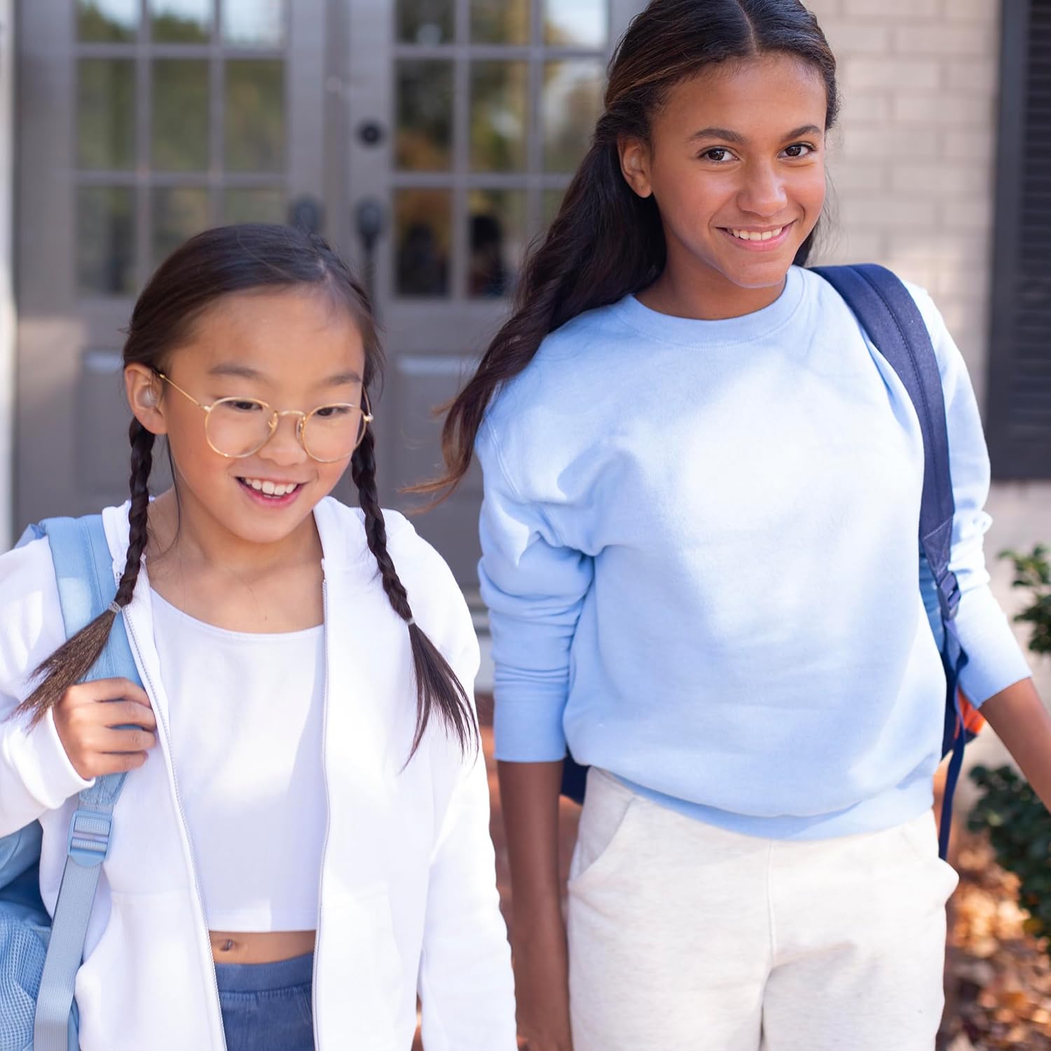 Hanes Girls Ecosmart Crewneck Sweatshirt