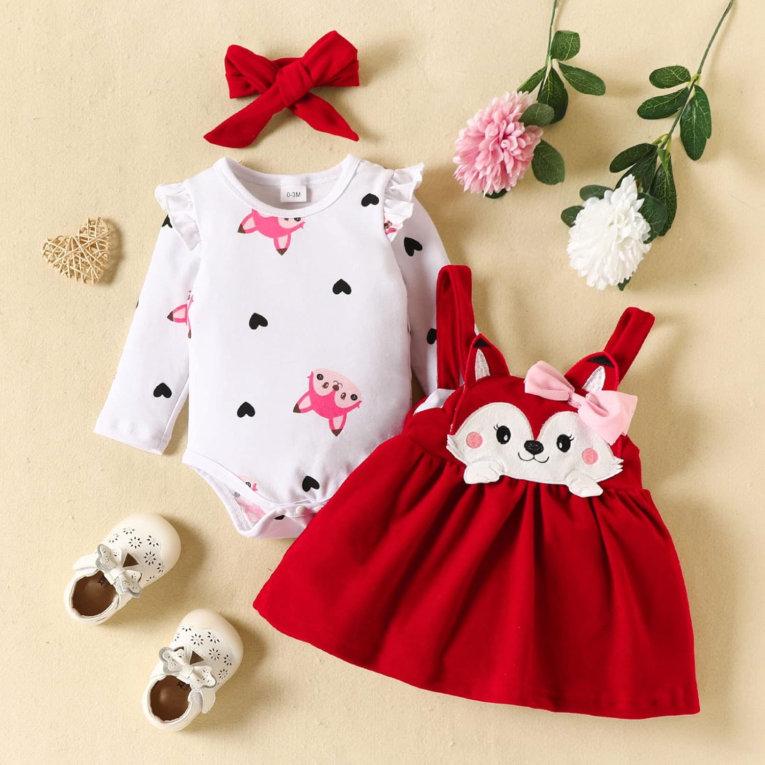 Daddy Is Home Toddler Girl Romper Bodysuit Set