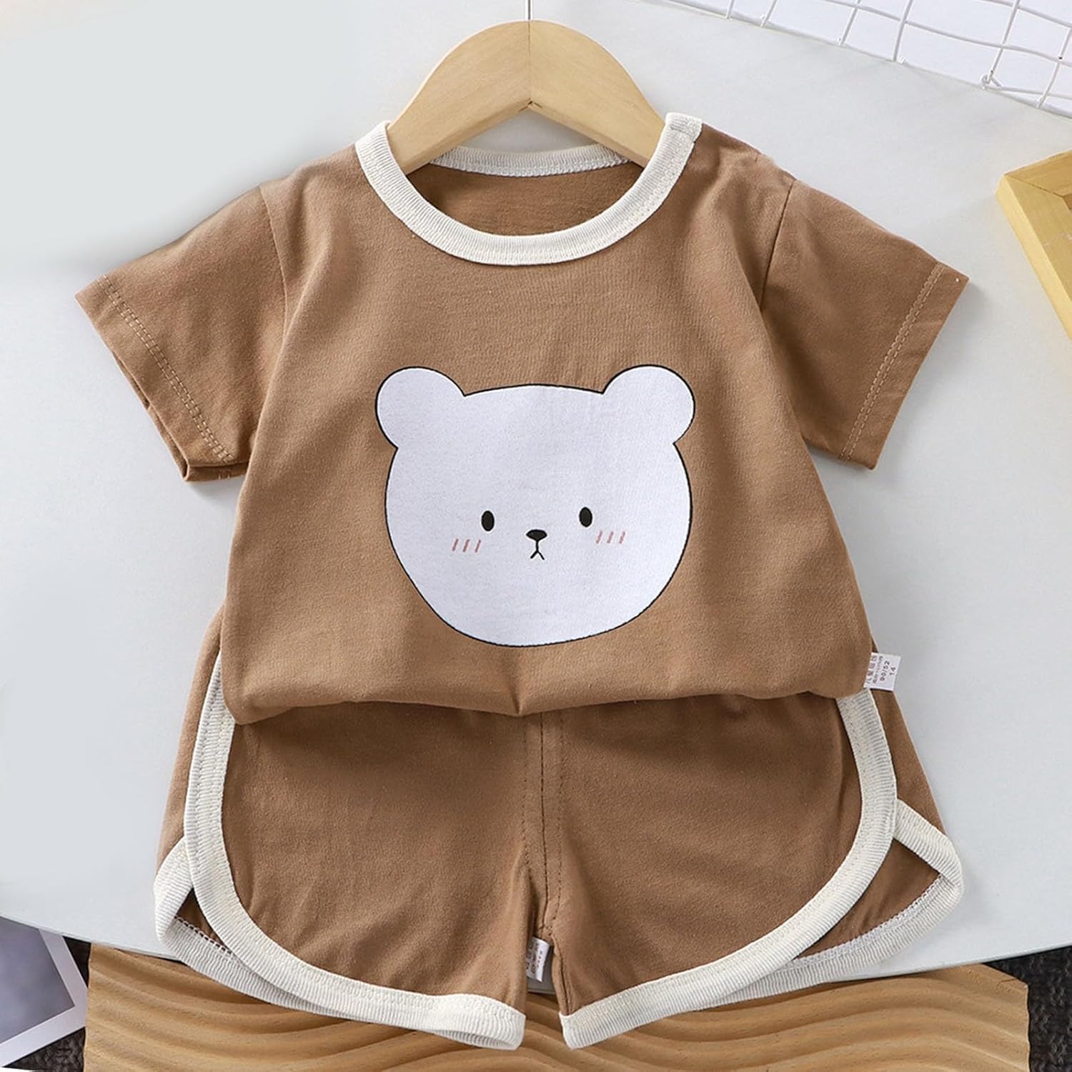 2-Piece Kawaii Match Tees for Kids