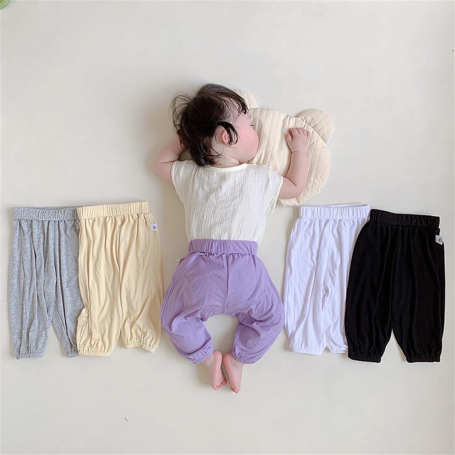 Premium Cotton Linen Harem Trousers Set