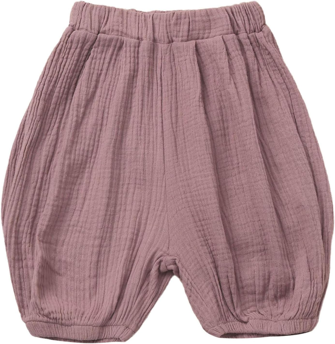Summer Plain Pumpkin Shorts Pants for Babies