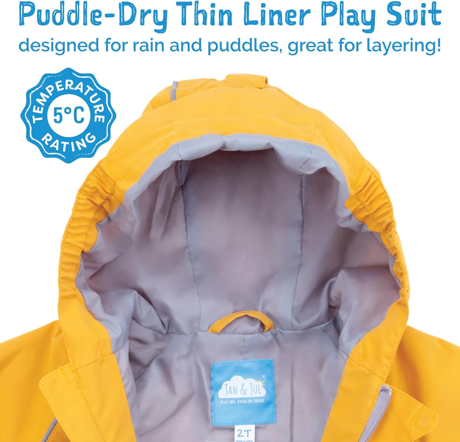 JAN JUL Waterproof Rain Suit for Kids 1