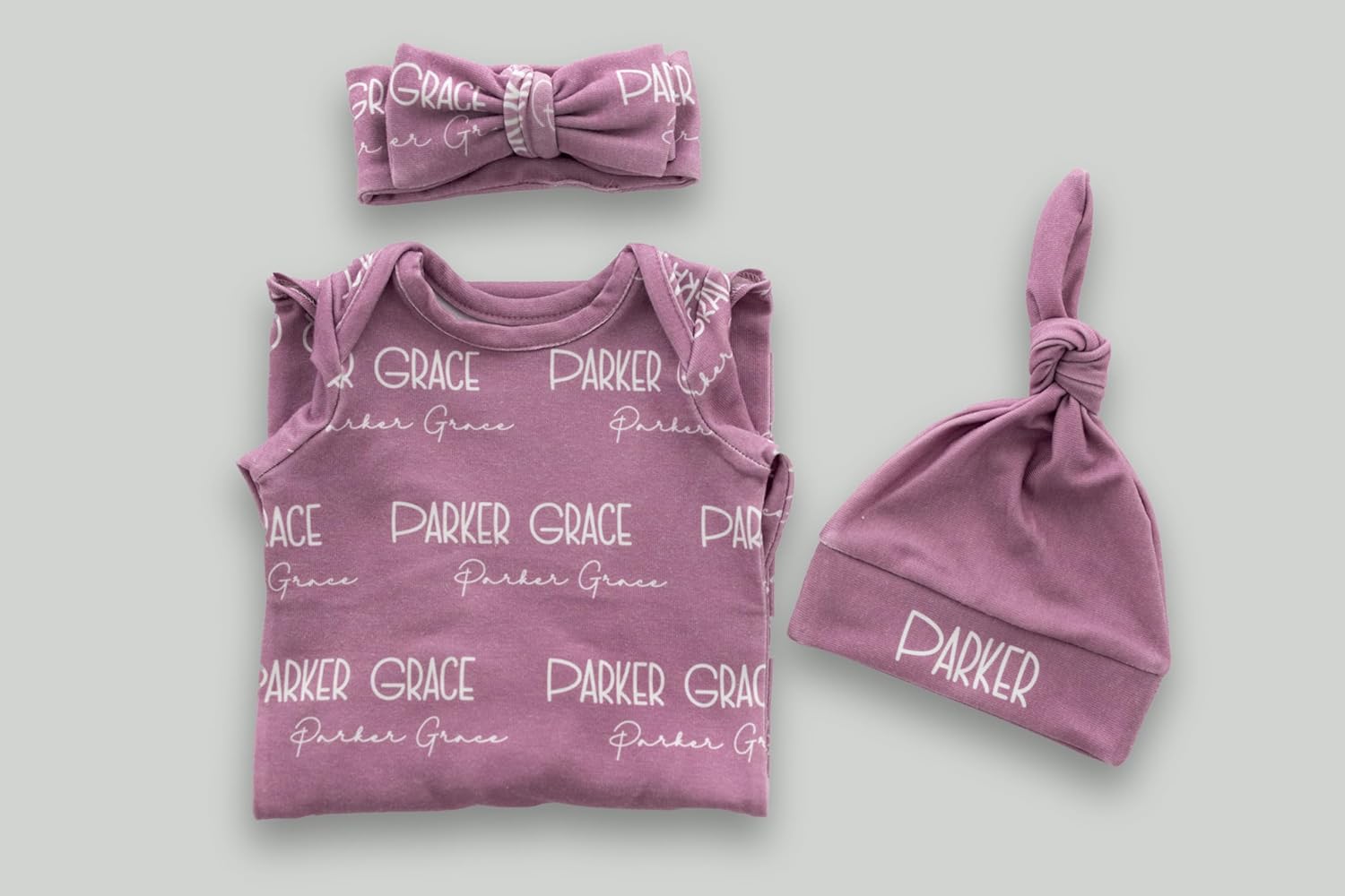 Personalized Newborn Gown