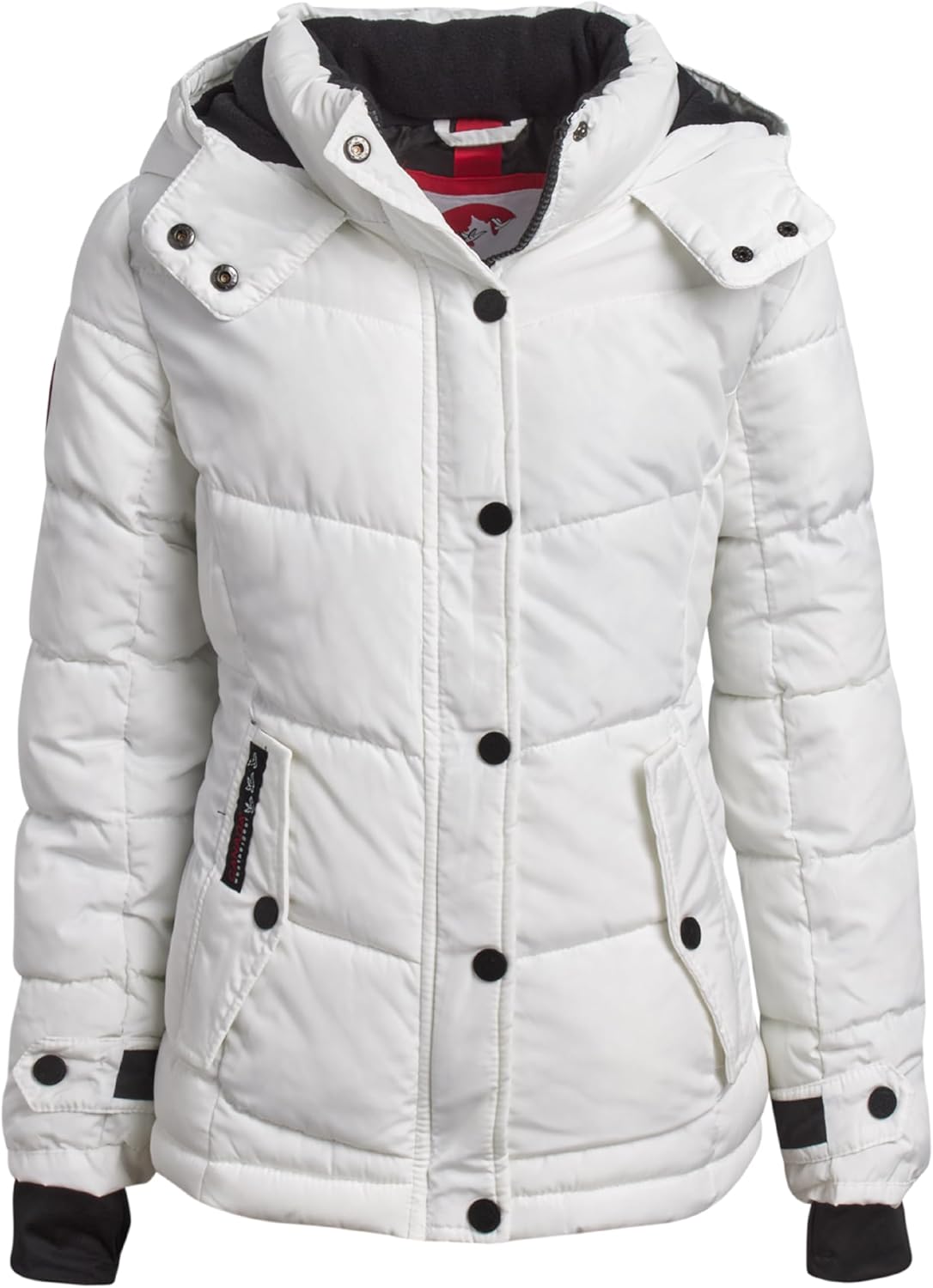 CANADA WEATHER GEAR Girls Quilted Winter Parka Warm and Cozy