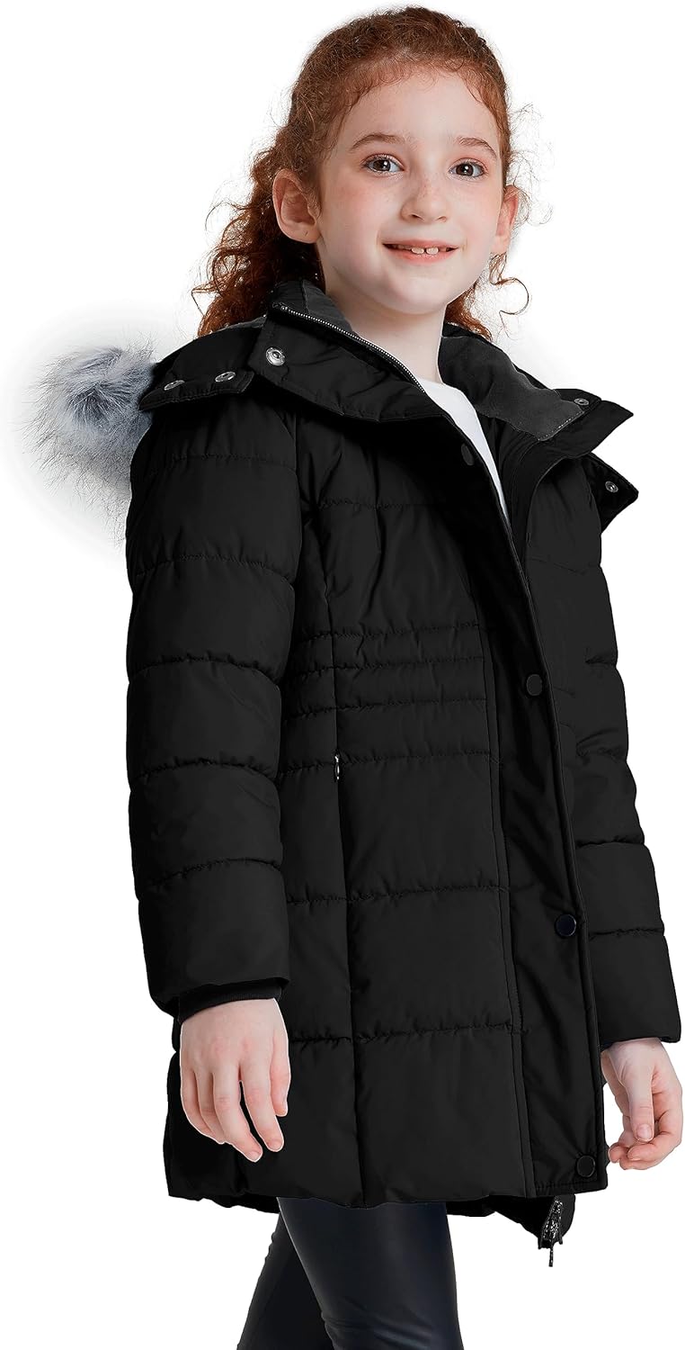 ZSHOW Girls Winter Coat Puff Parka