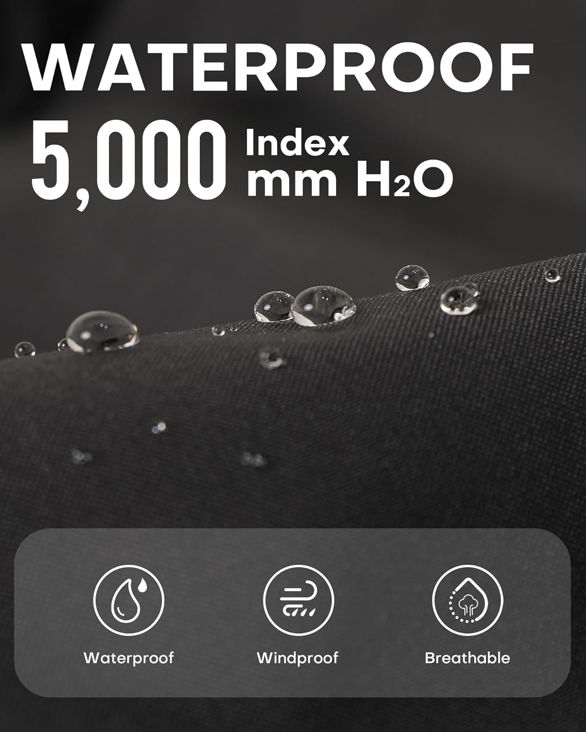 Winter Waterproof Coats for Girls Windproof Durable