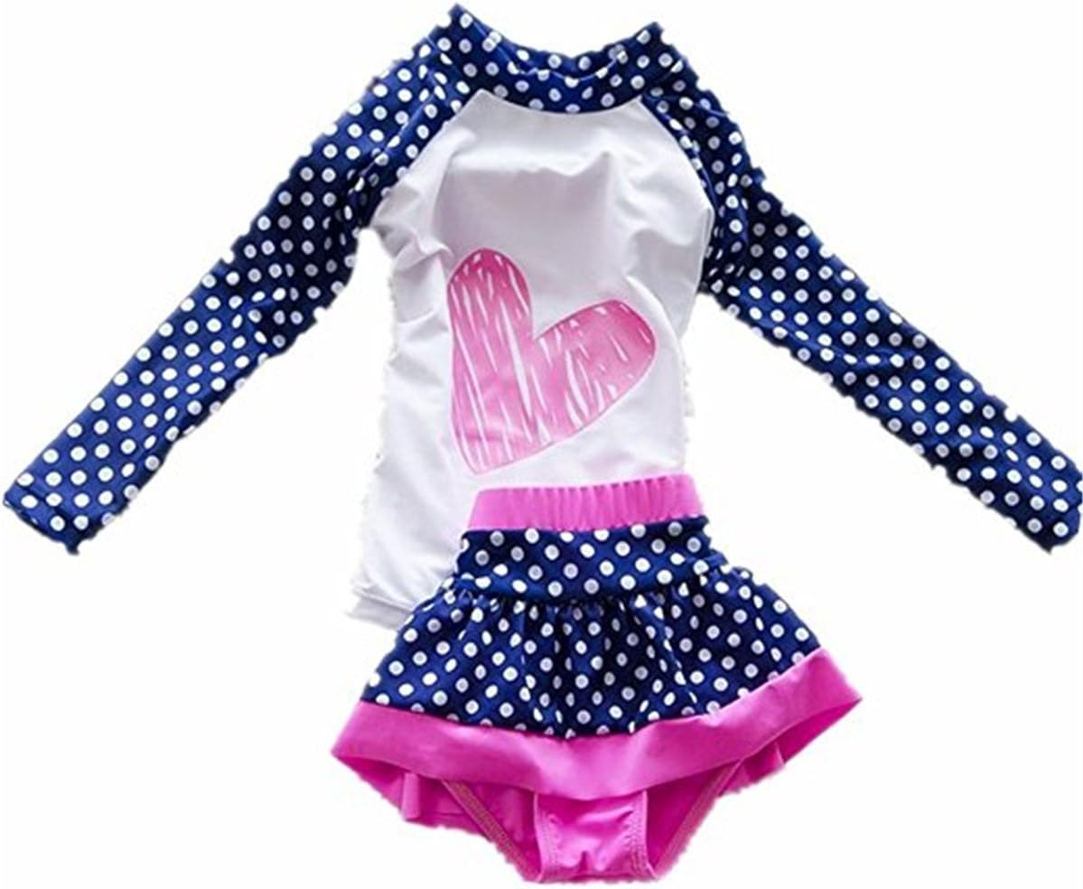 Big Cute UPF 50 Swimsuit Set for Kids