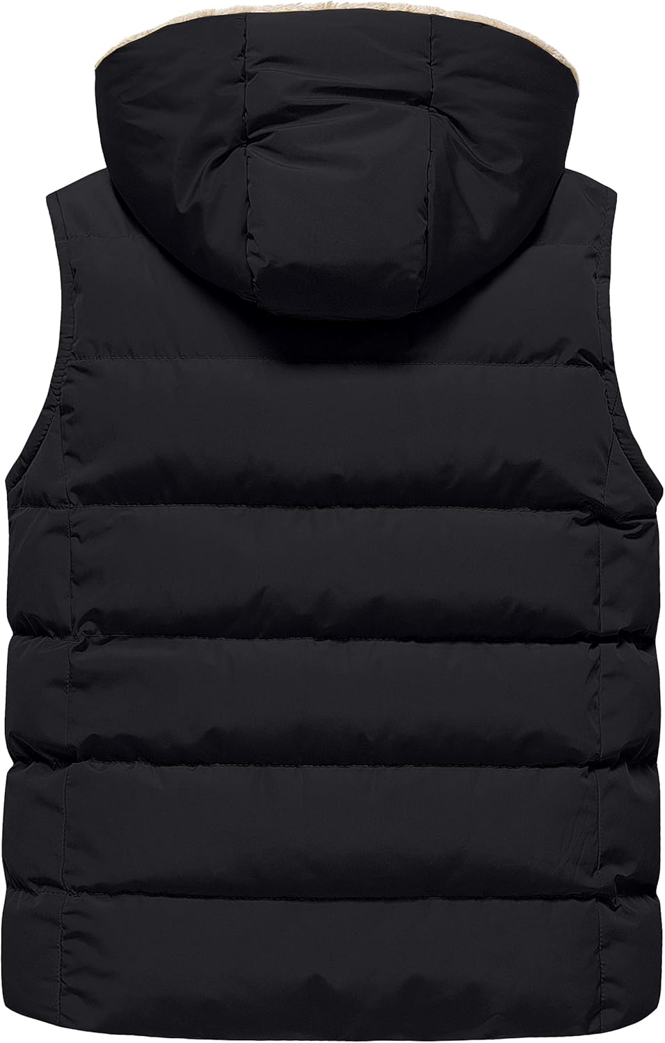 Pursky Kids Hooded Puffer Vest Warm Flannel Lined