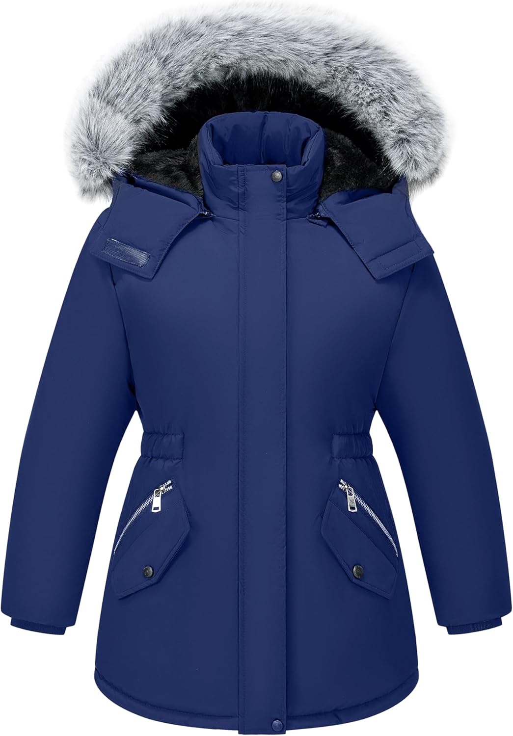 WULFUL Girls Winter Parka Super Warm and Waterproof