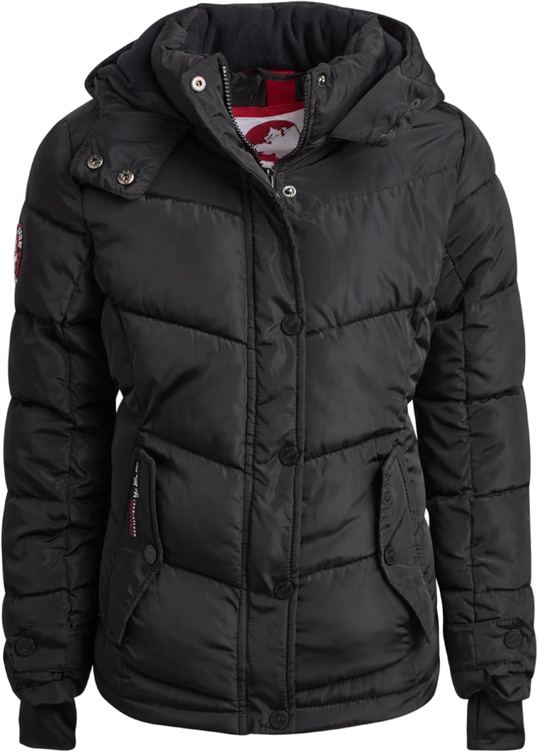 Girls Quilted Winter Coat Parka - Heavyweight Puffer Windbreaker for Girls