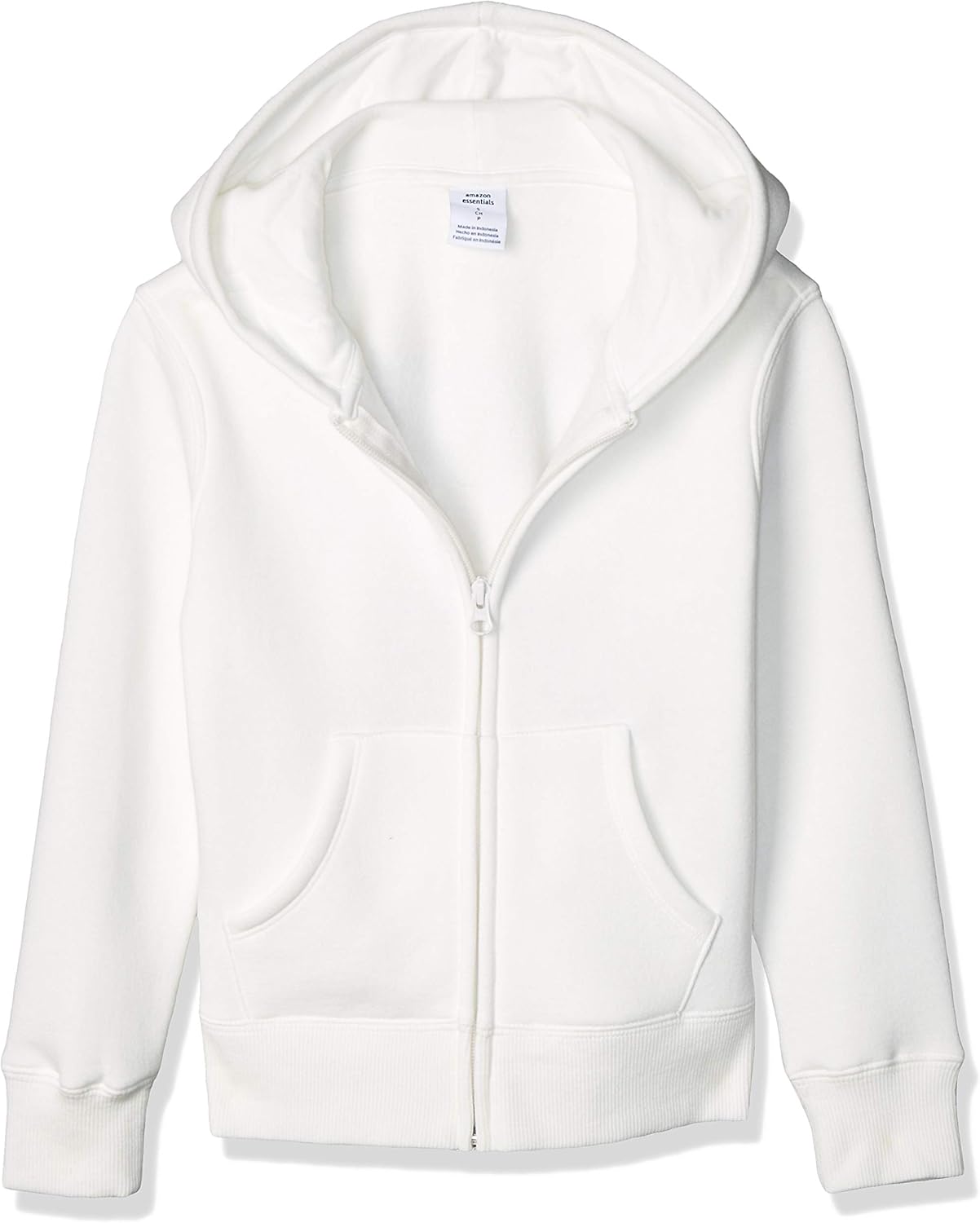 Amazon Essentials Girls Toddlers Cozy Fleece Zip-Up Hoodie