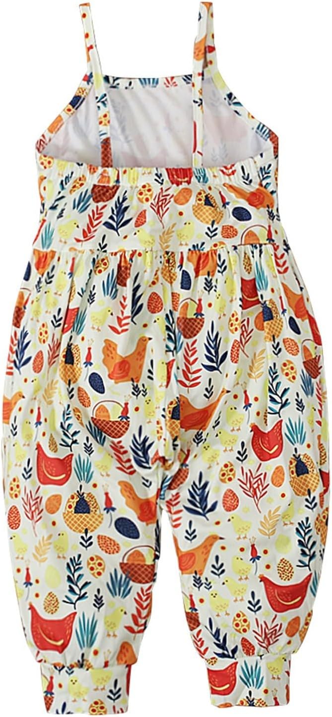 Ultimate Toddler Girls Romper with Backless Harem Halter Design