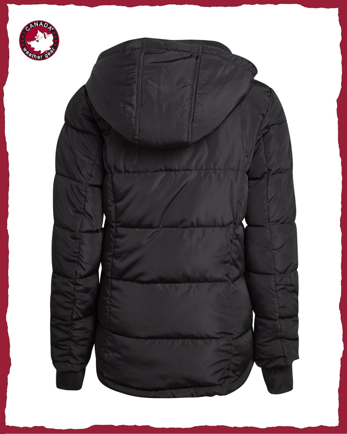 Girls Quilted Winter Coat Parka - Heavyweight Puffer Windbreaker for Girls