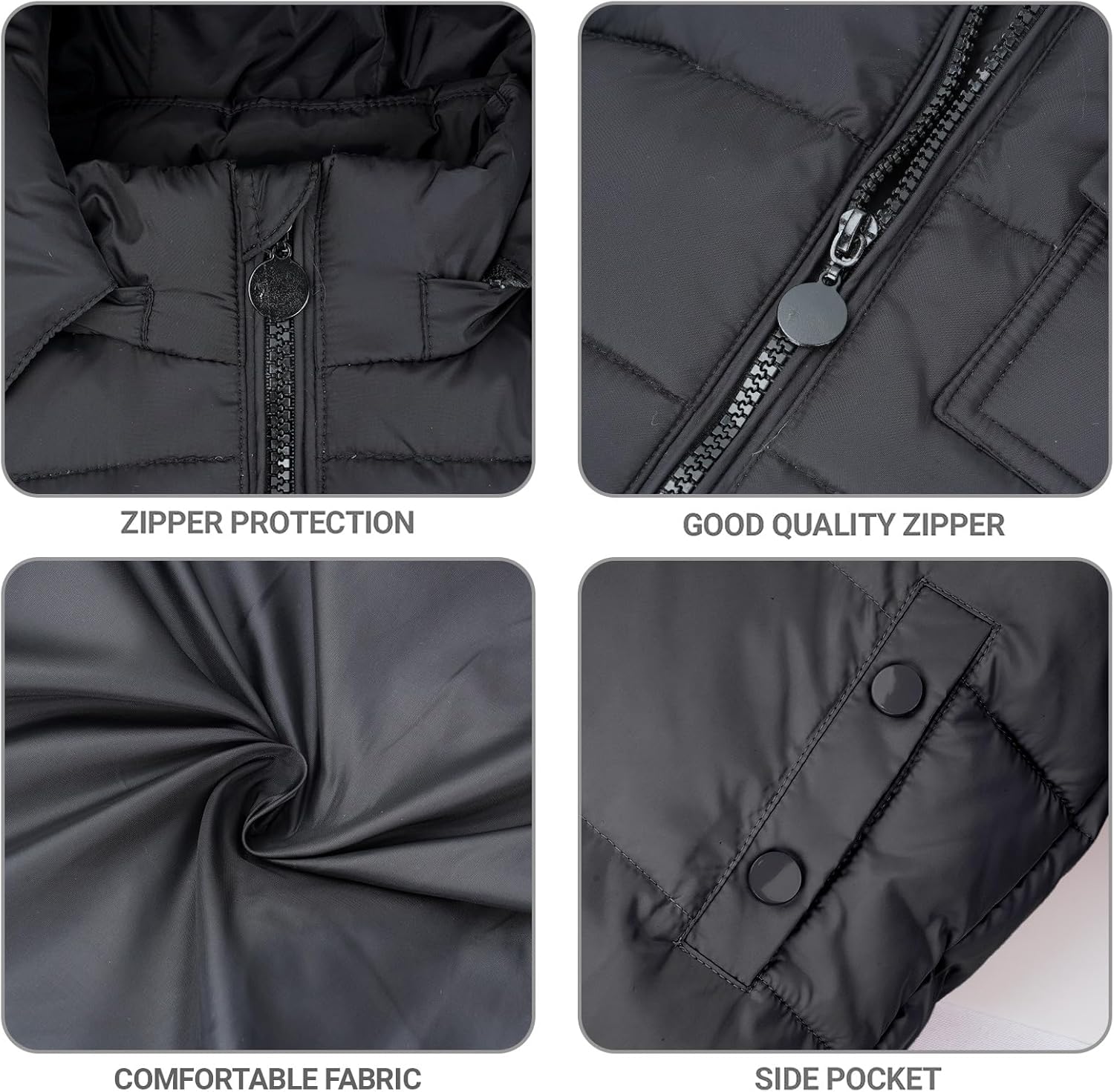 JiAmy Kids 2-Piece Snowsuit Set