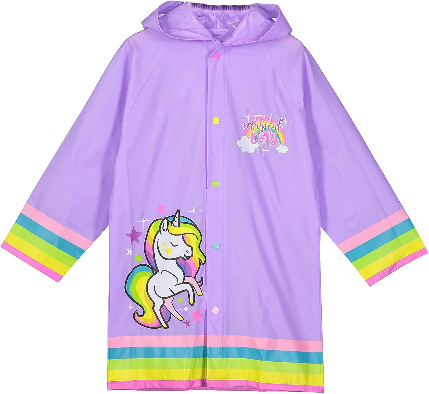 Puddle Play Little Boys and Girls Rain Slicker Outwear