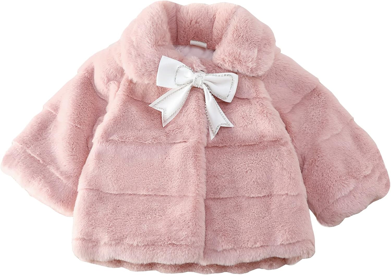 Happy Cherry toddler girls fuzzy coat