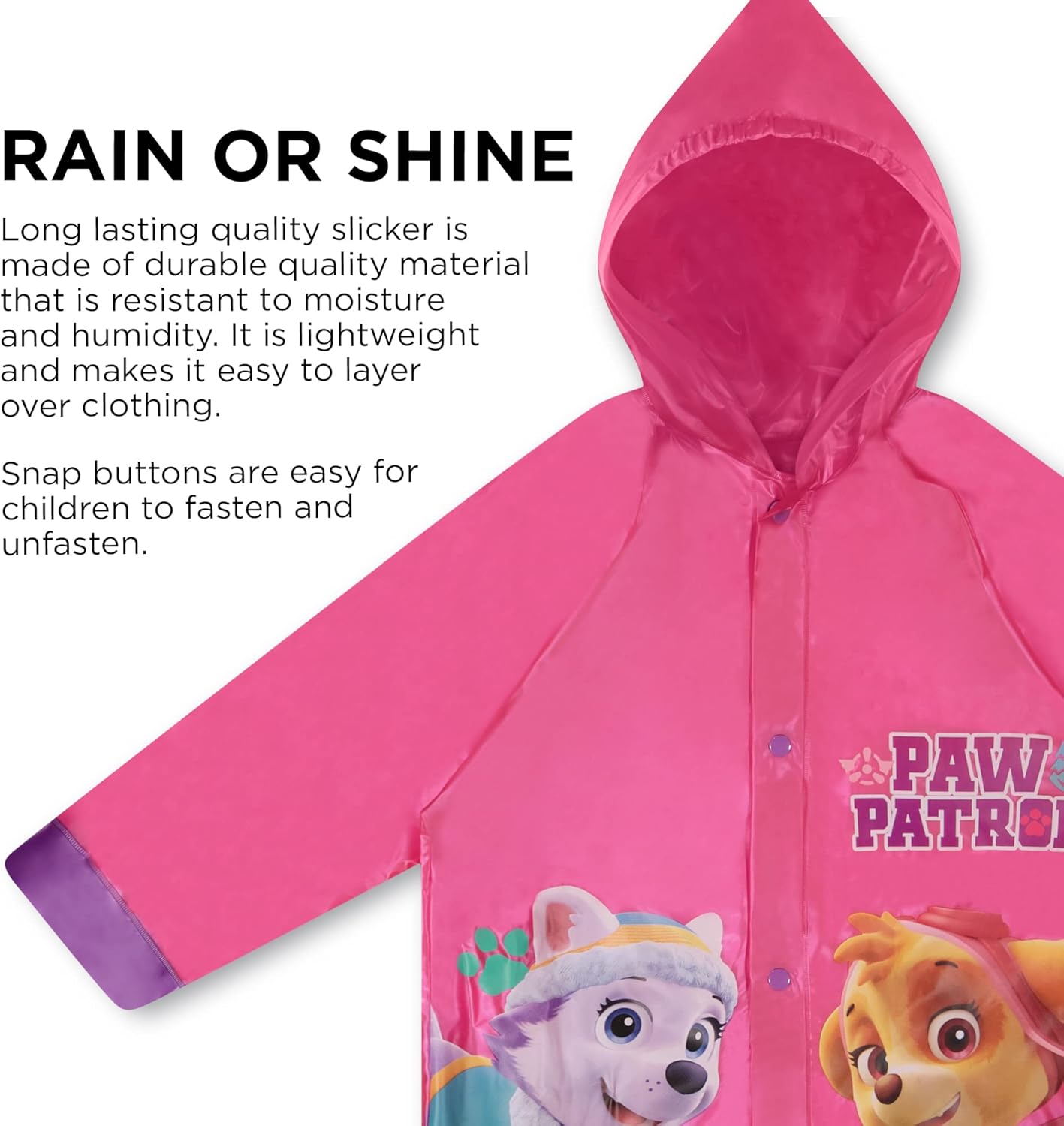 Paw Patrol Toddler Rain Umbrella Poncho Set Hero Rainwear for Kids